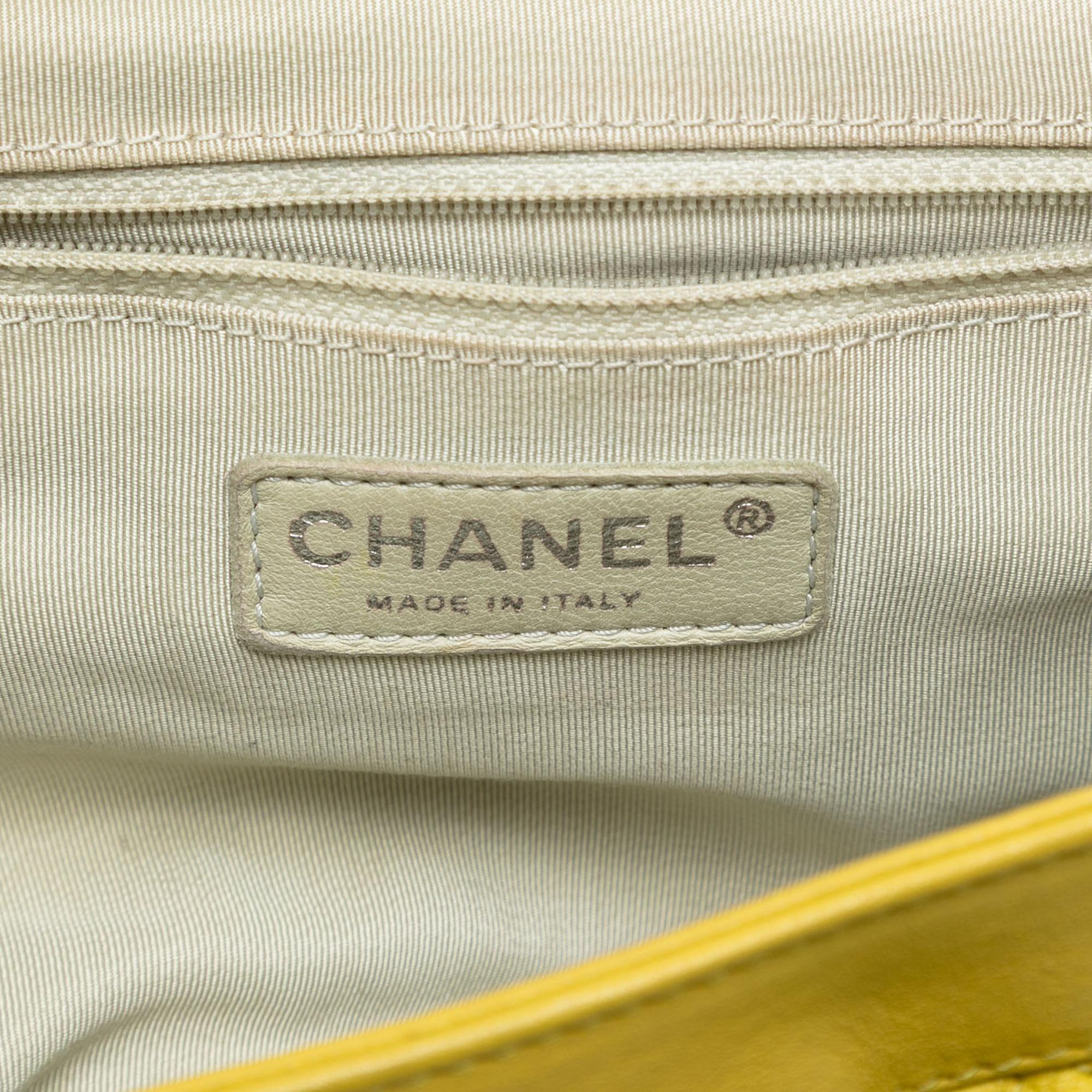 Chanel CC Quilted Lambskin Chain Around Flap