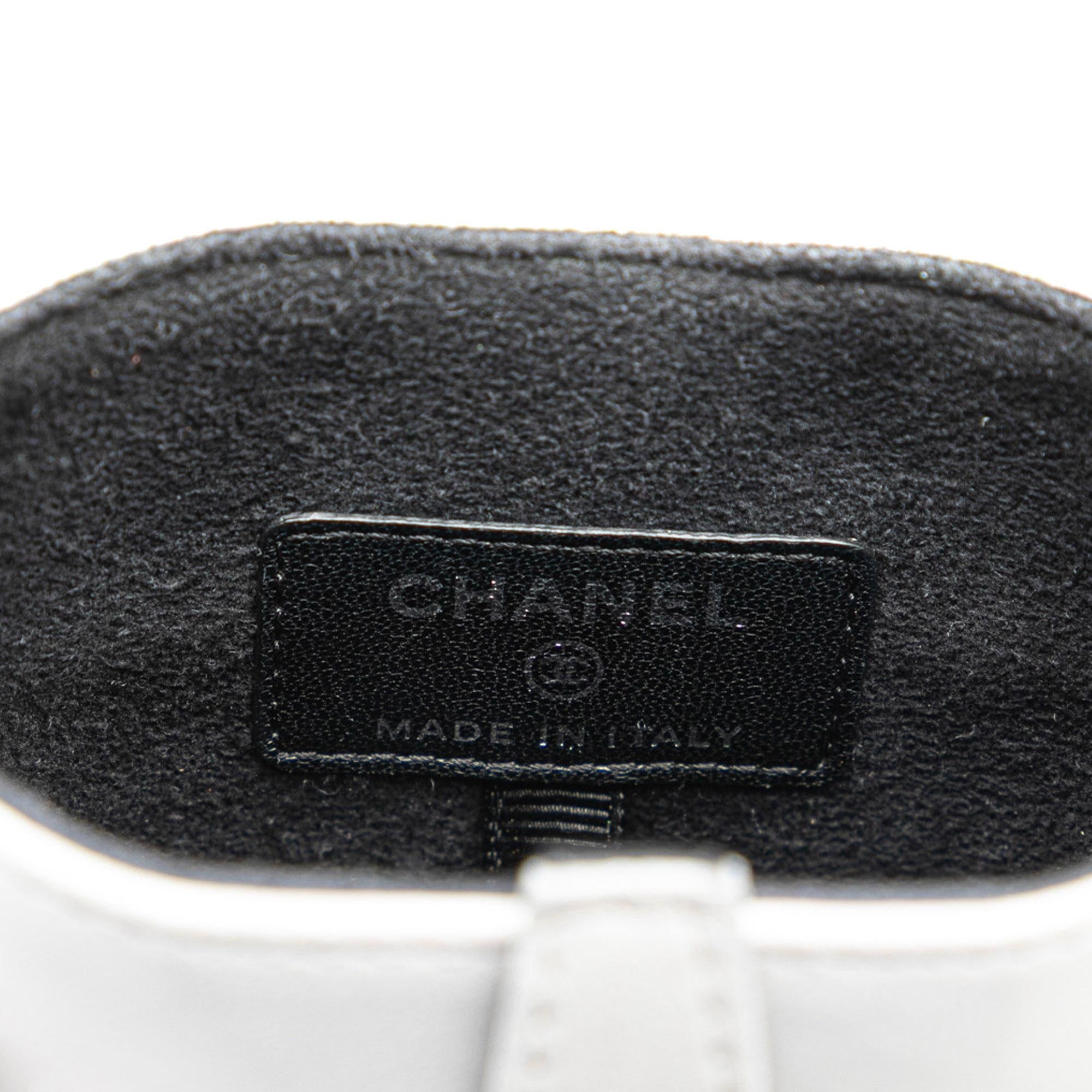 Chanel CC Quilted Lambskin Chain Around Phone Holder