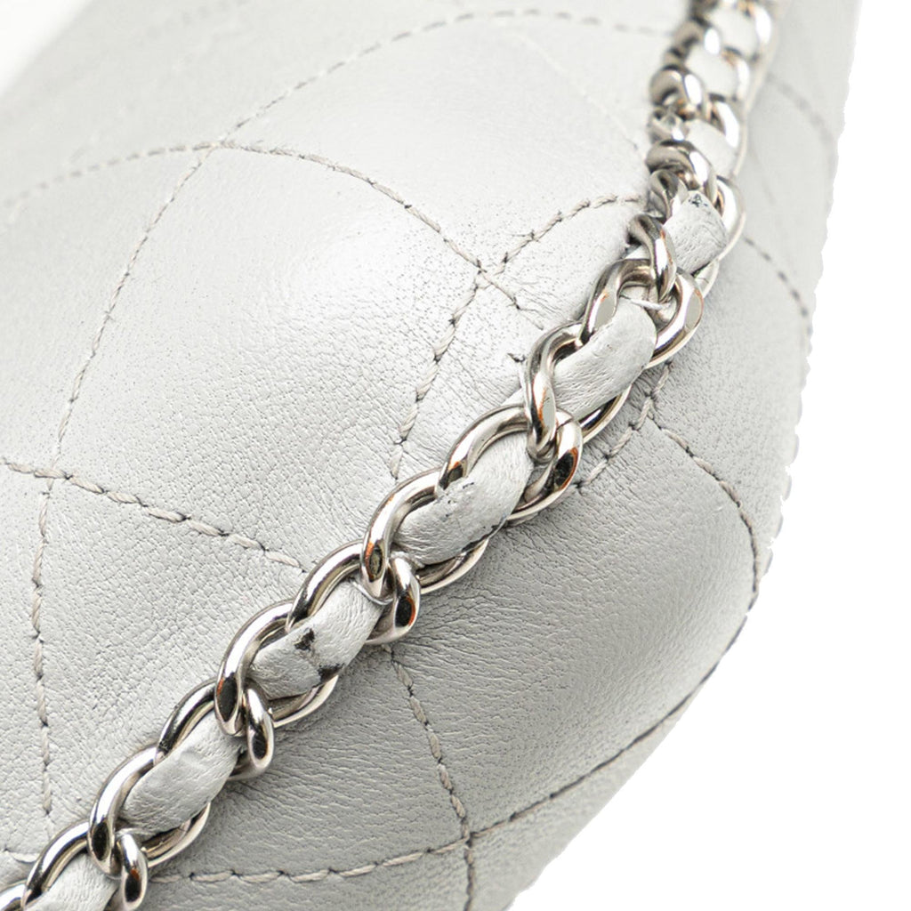 Chanel CC Quilted Lambskin Chain Around Phone Holder