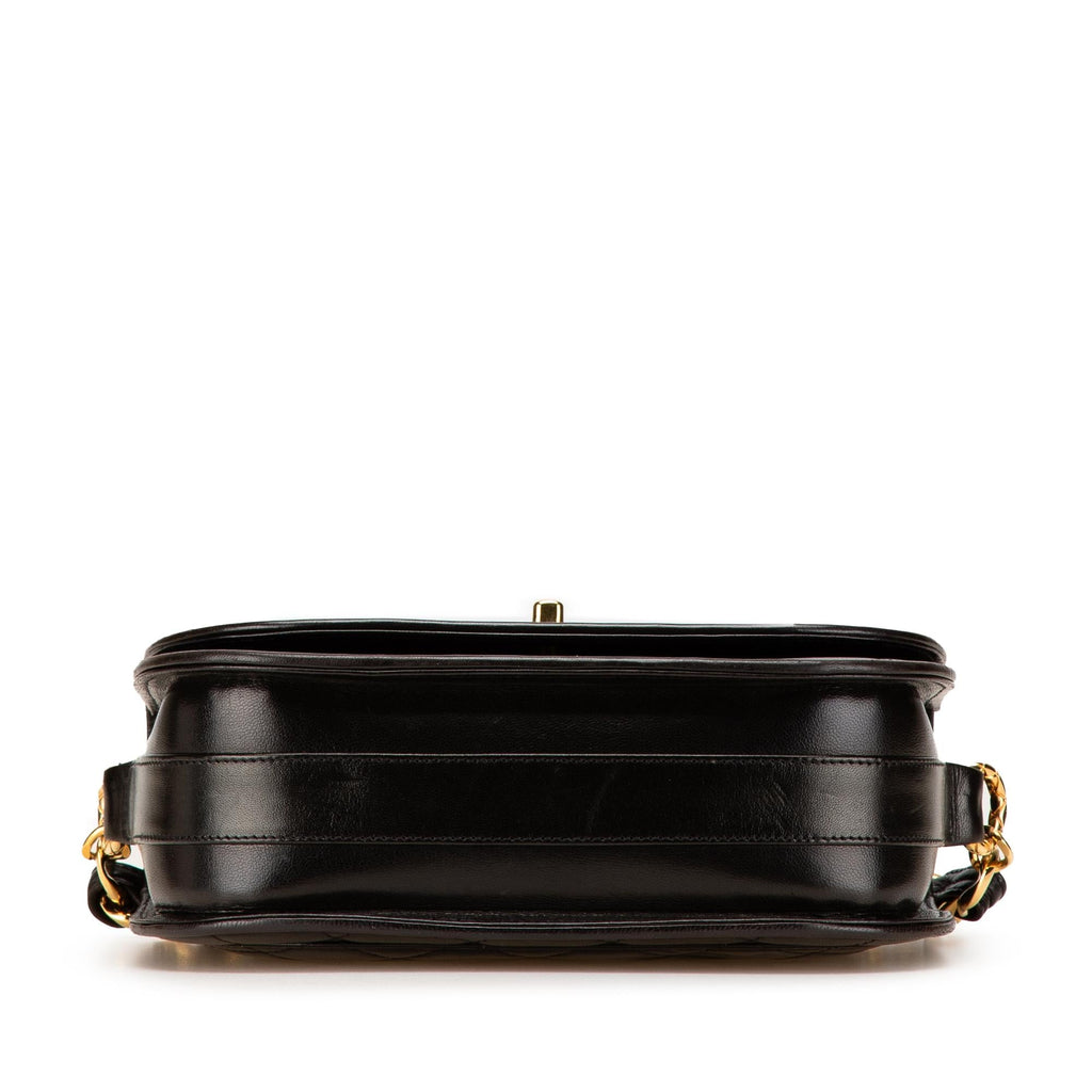 Chanel CC Quilted Lambskin Chain Flap