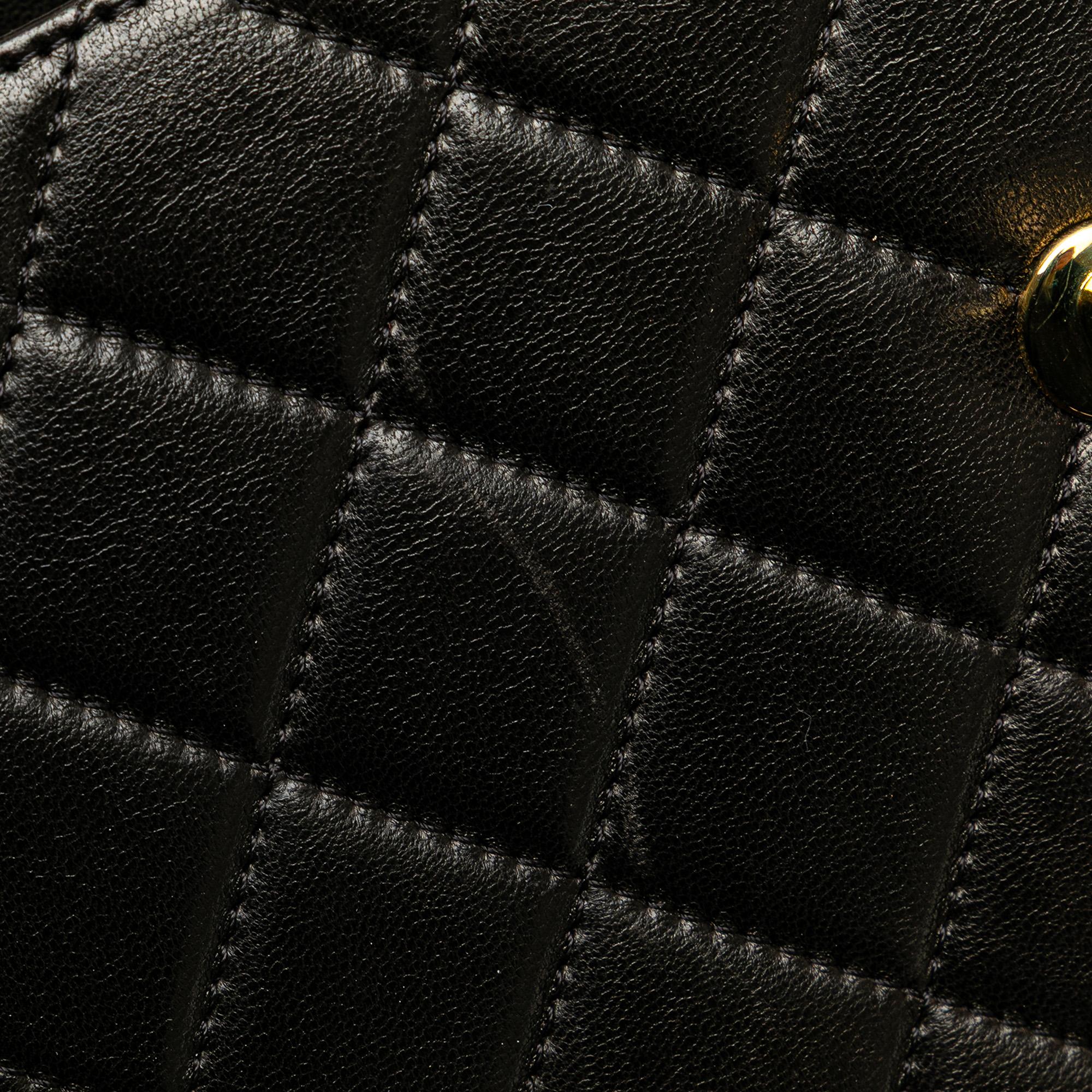Chanel CC Quilted Lambskin Chain Flap