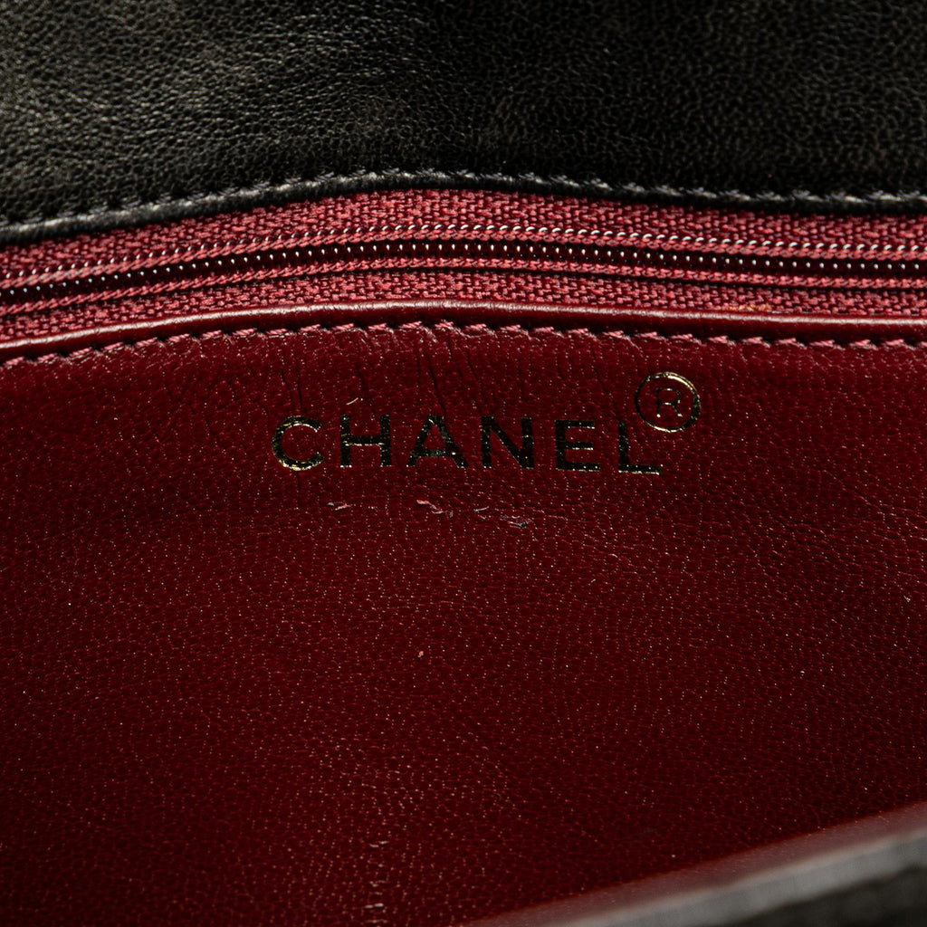 Chanel CC Quilted Lambskin Chain Flap