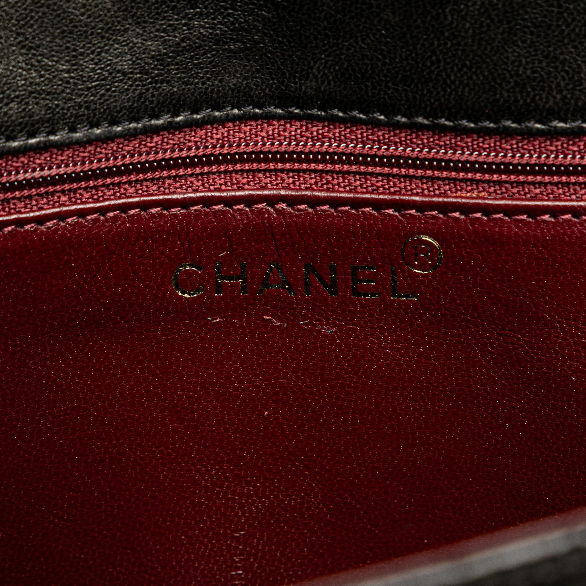 Chanel CC Quilted Lambskin Chain Flap