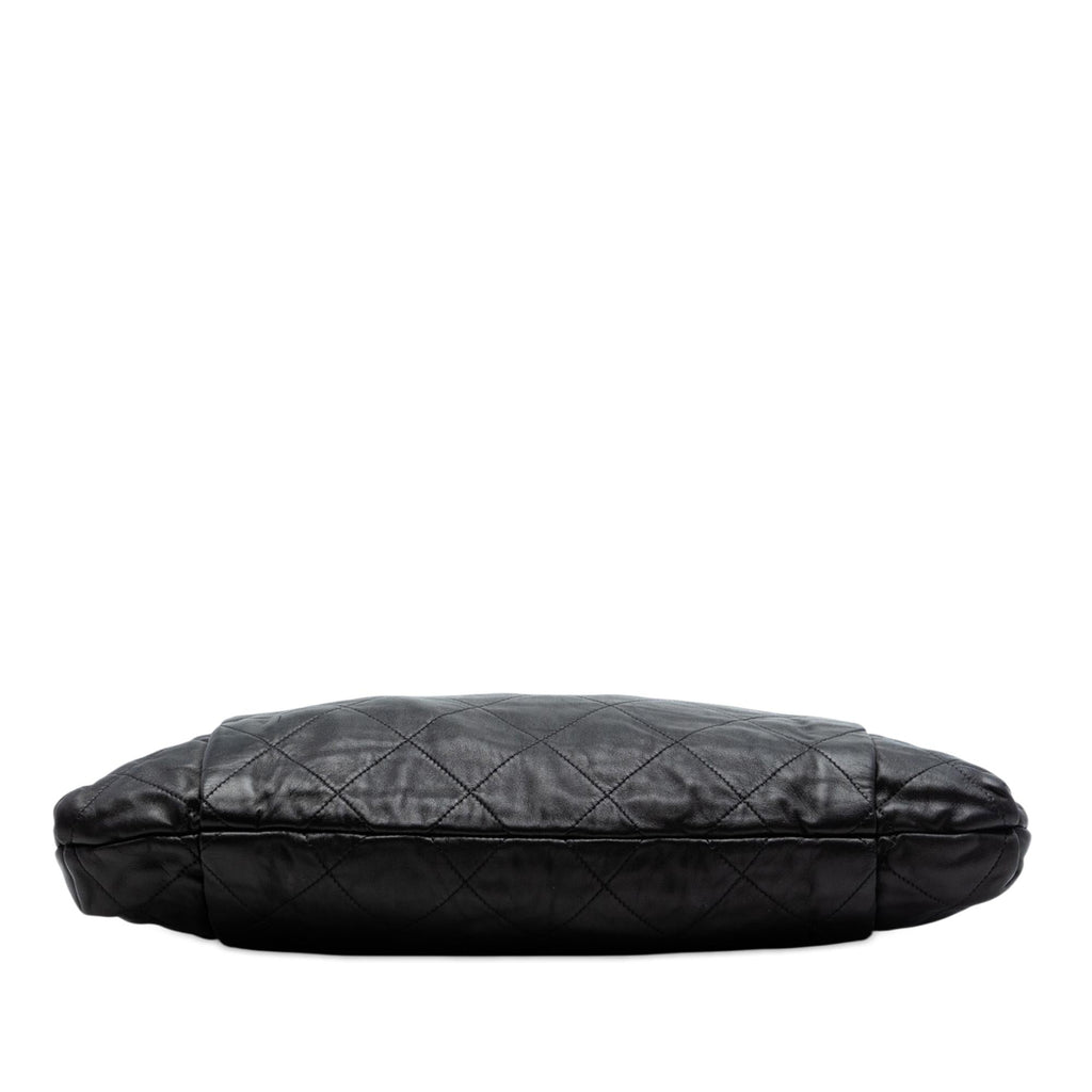 Chanel CC Quilted Lambskin Chain Shopping Tote
