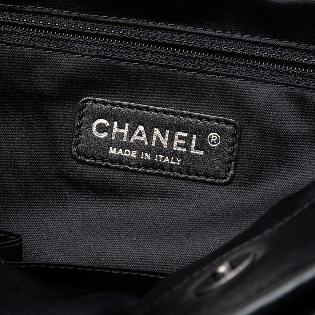 Chanel CC Quilted Lambskin Chain Shopping Tote