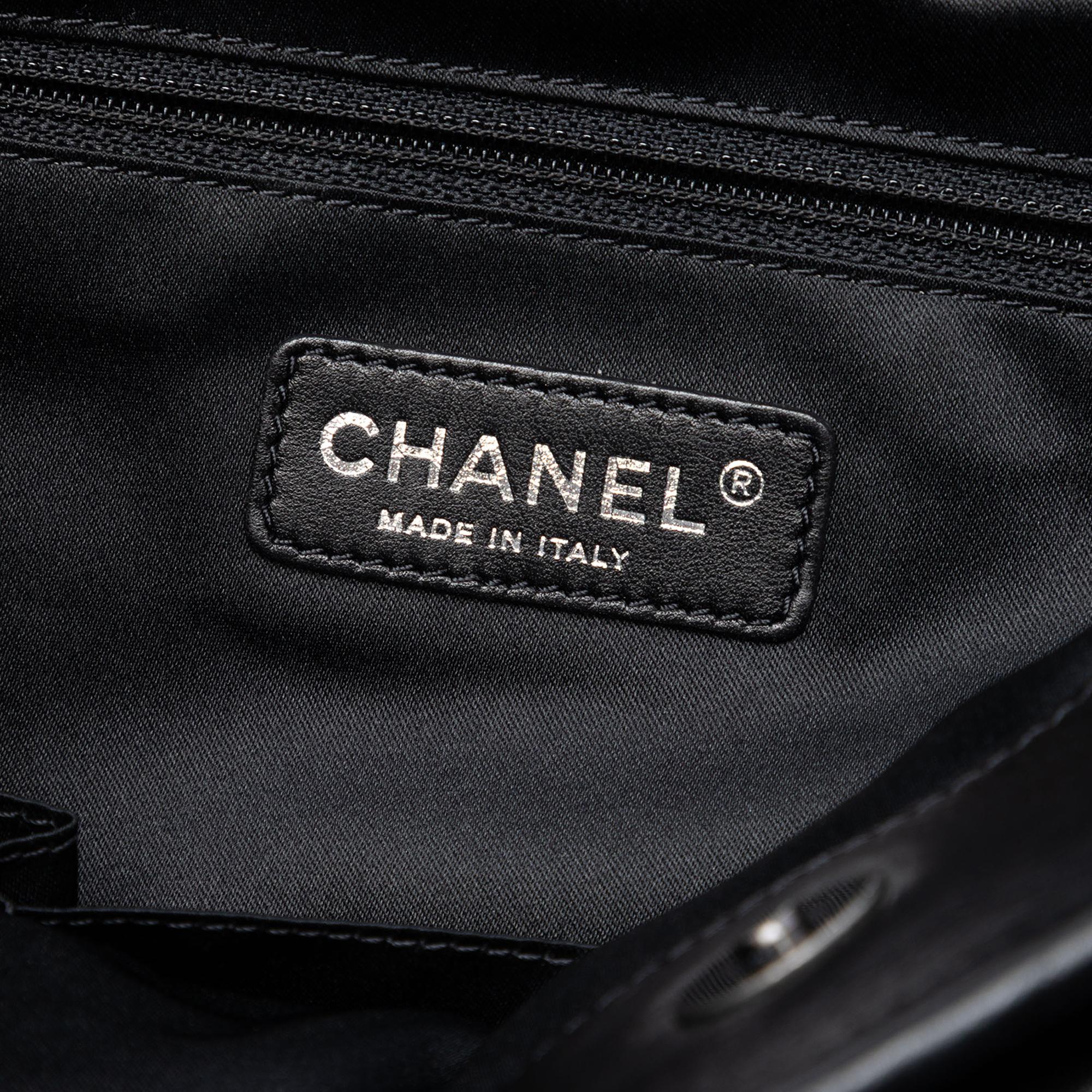 Chanel CC Quilted Lambskin Chain Shopping Tote