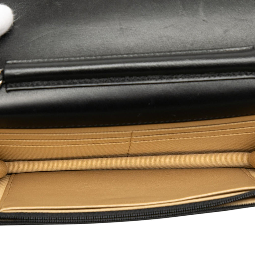 Chanel CC Quilted Lambskin Coco Clips Wallet on Chain