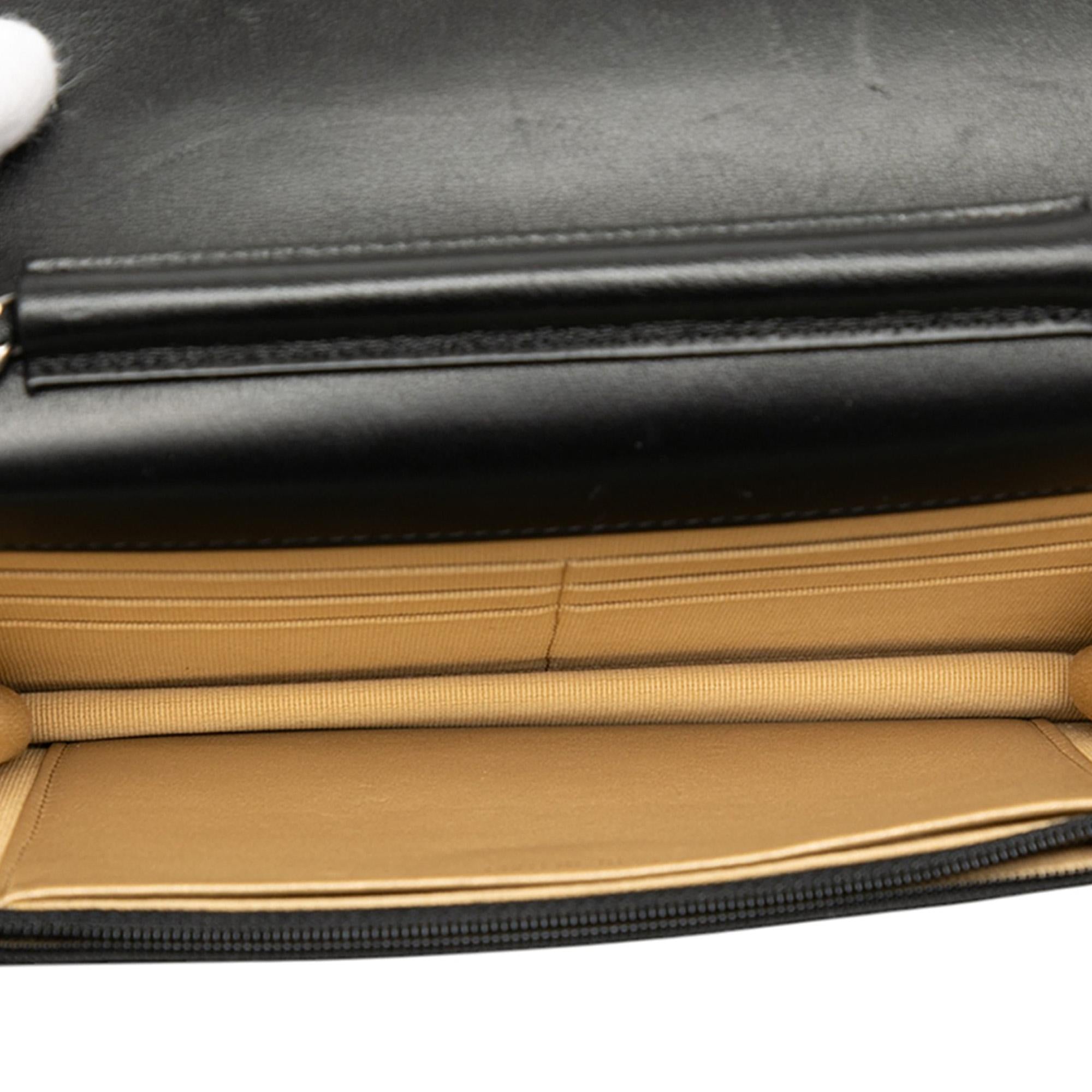 Chanel CC Quilted Lambskin Coco Clips Wallet on Chain