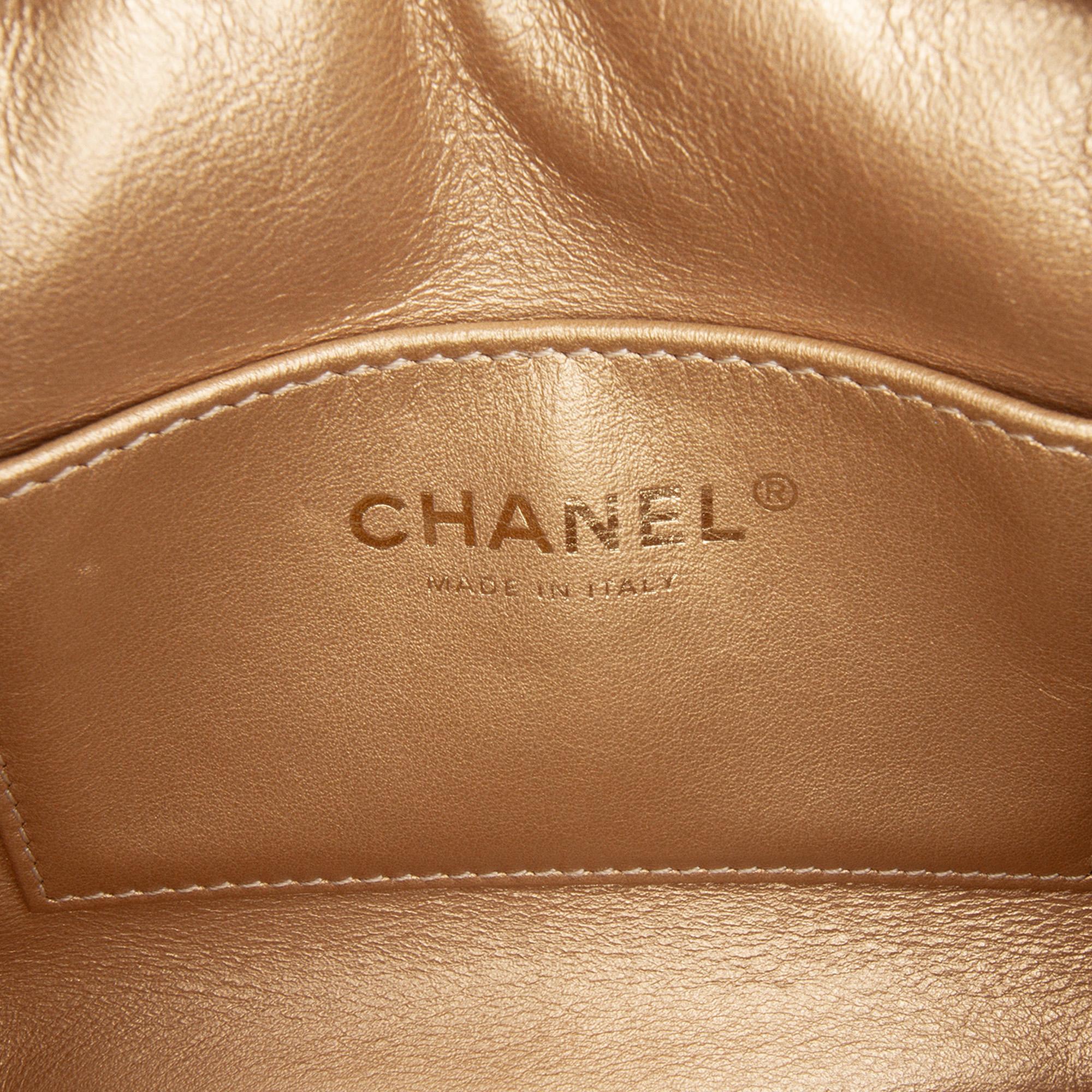 Chanel CC Quilted Lambskin Coco Midnight Camera Bag