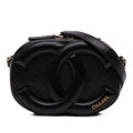 Chanel CC Quilted Lambskin Coco Midnight Camera Bag