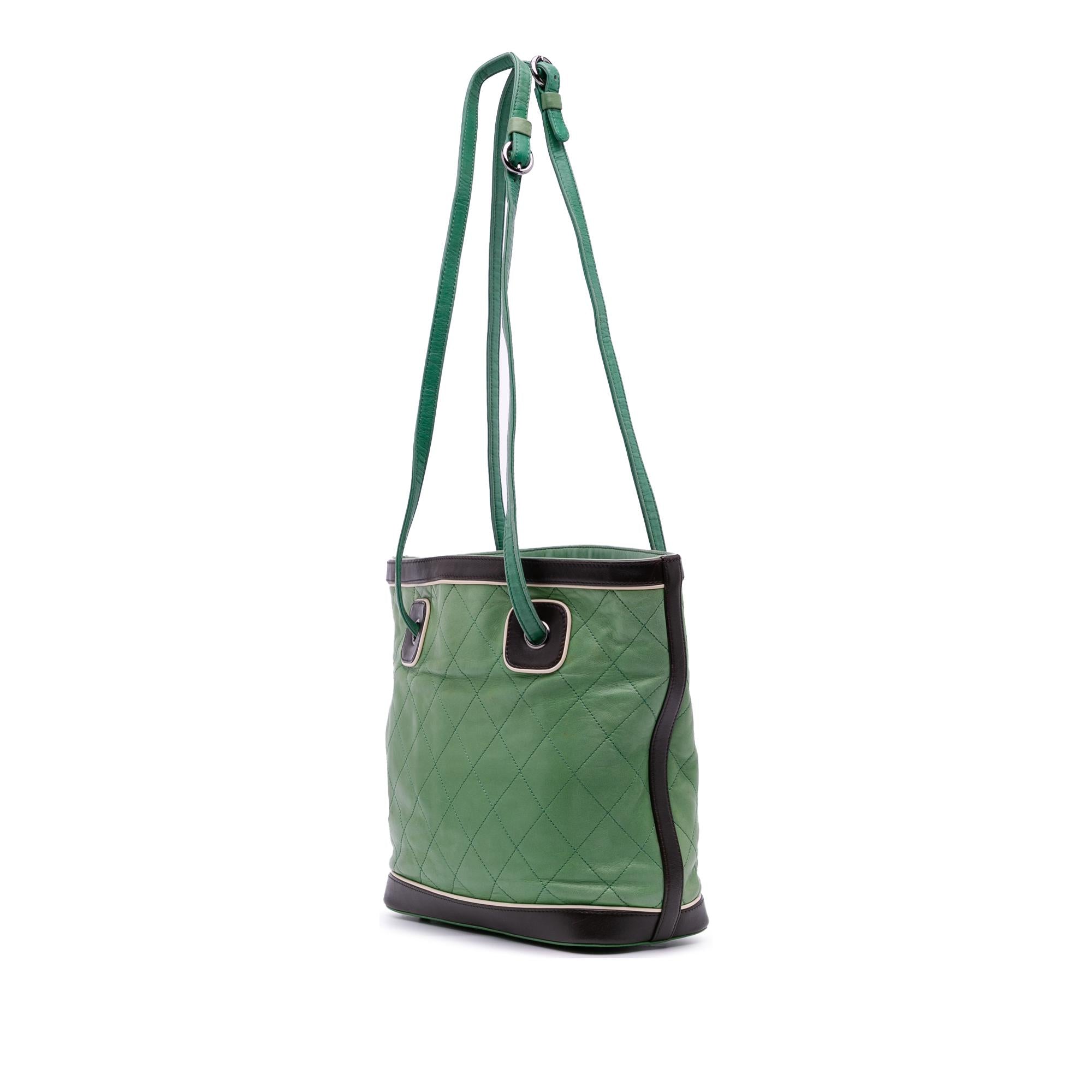 Chanel CC Quilted Lambskin Country Club Tote