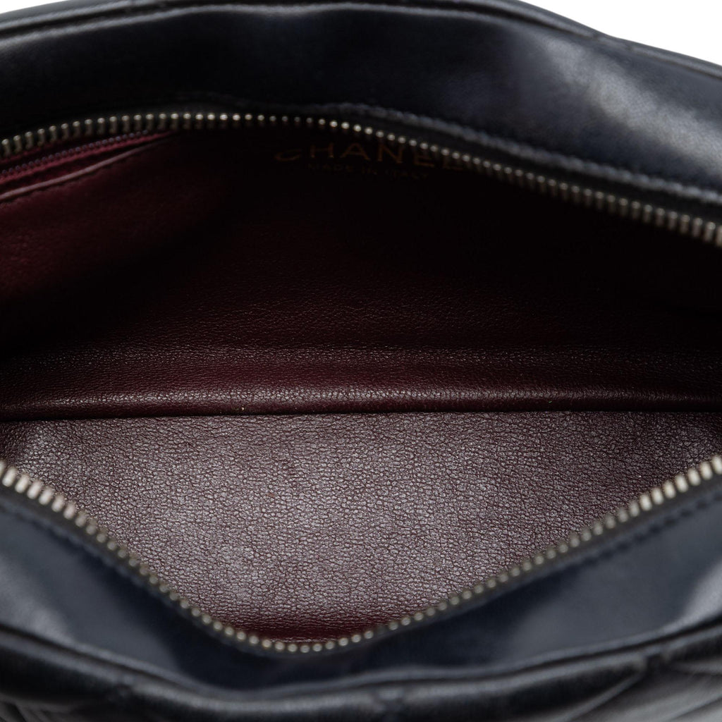 Chanel CC Quilted Lambskin Diamond Camera Bag