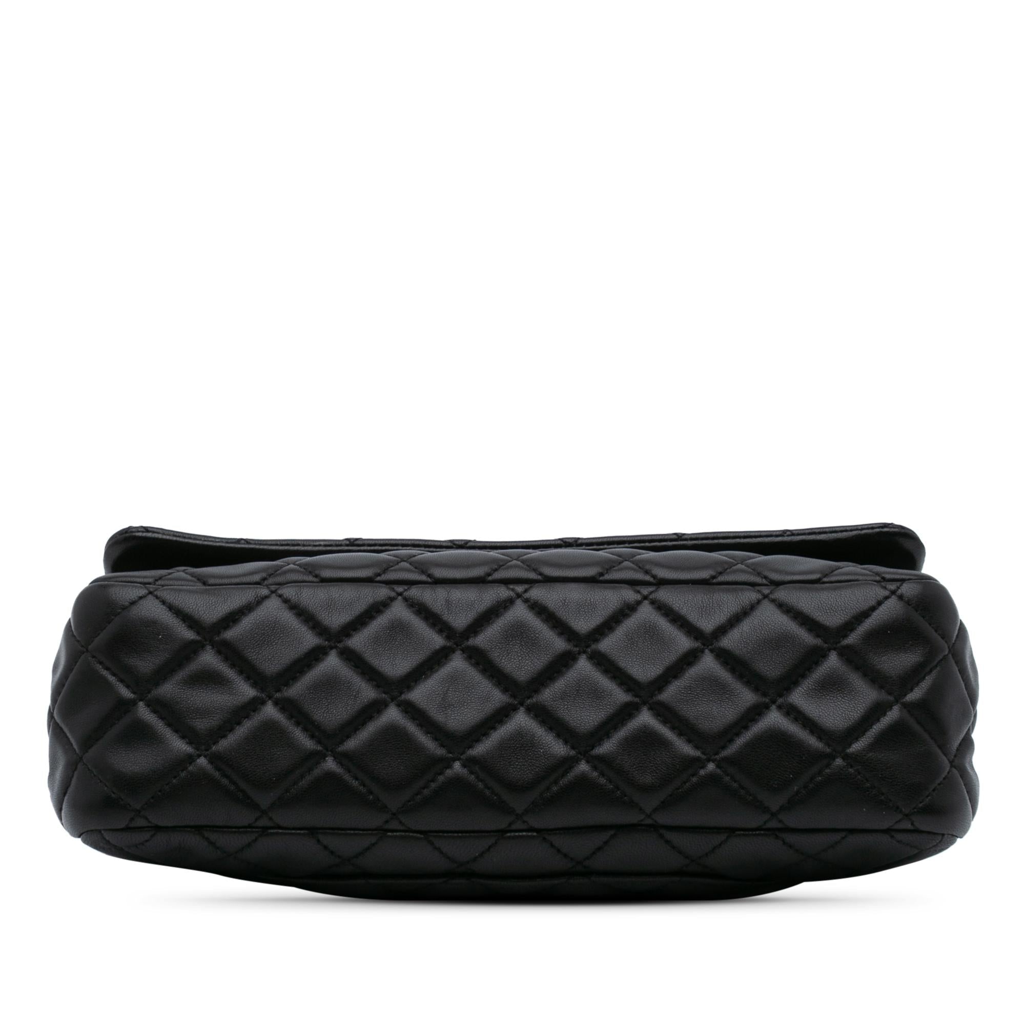 Chanel CC Quilted Lambskin Double Flap