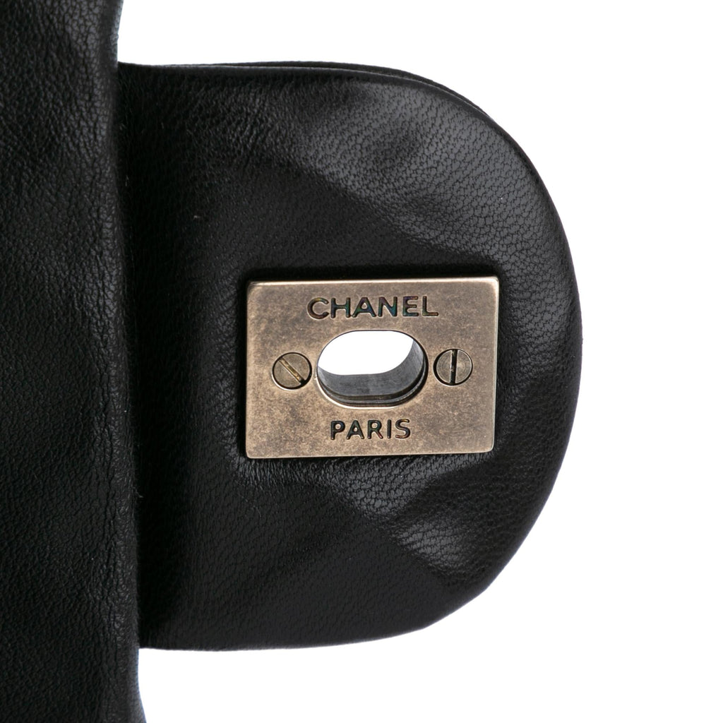 Chanel CC Quilted Lambskin Double Flap