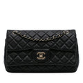 Chanel CC Quilted Lambskin Double Flap