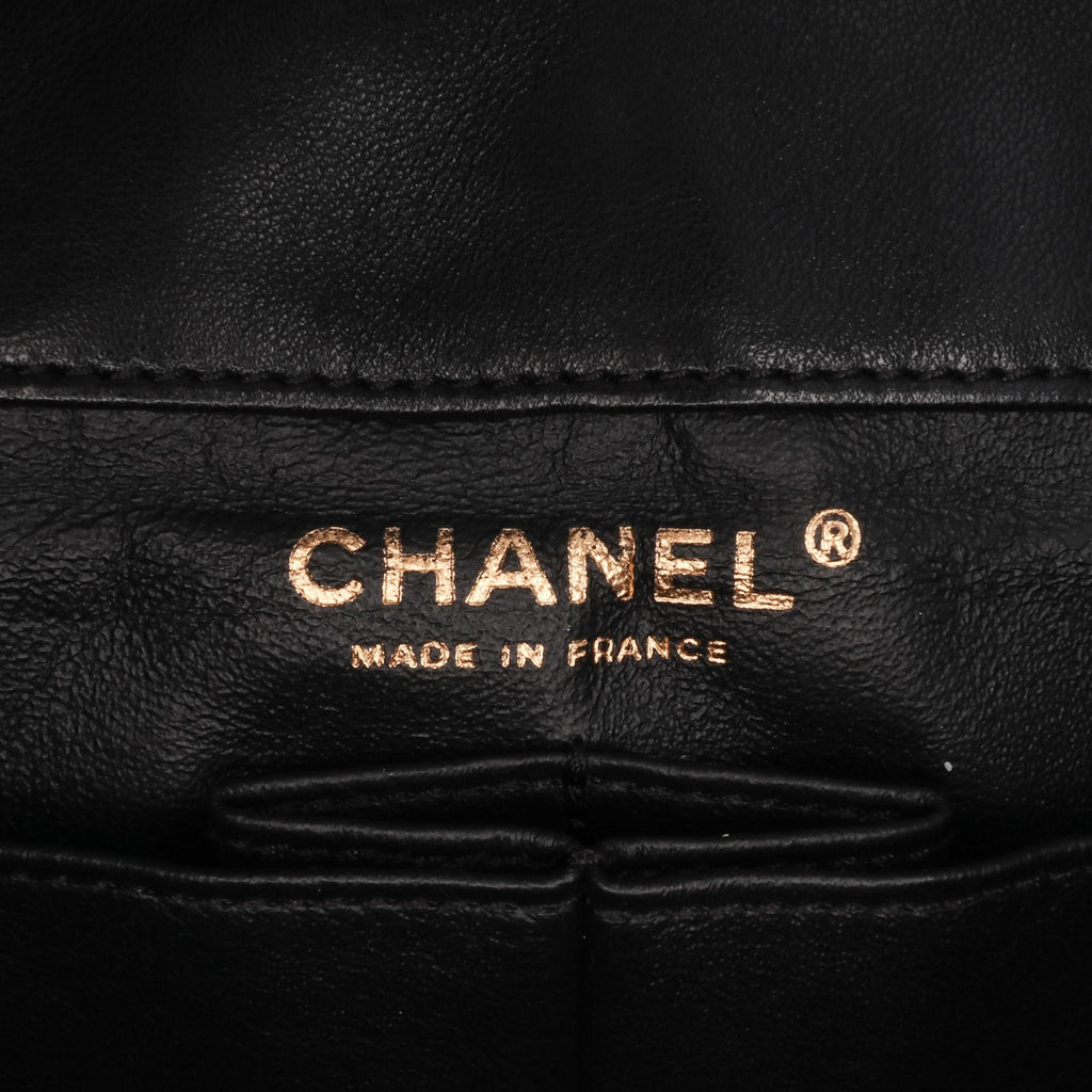 Chanel CC Quilted Lambskin Double Flap