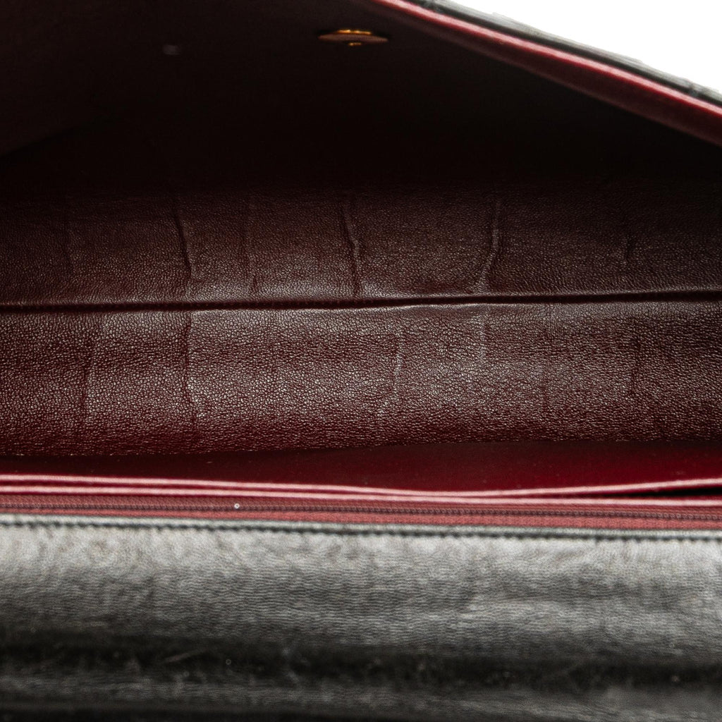 Chanel CC Quilted Lambskin Double Sided Flap