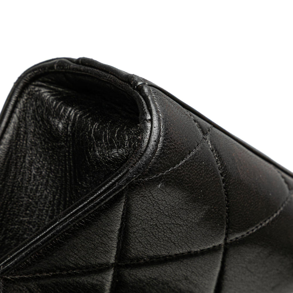 Chanel CC Quilted Lambskin Double Sided Flap