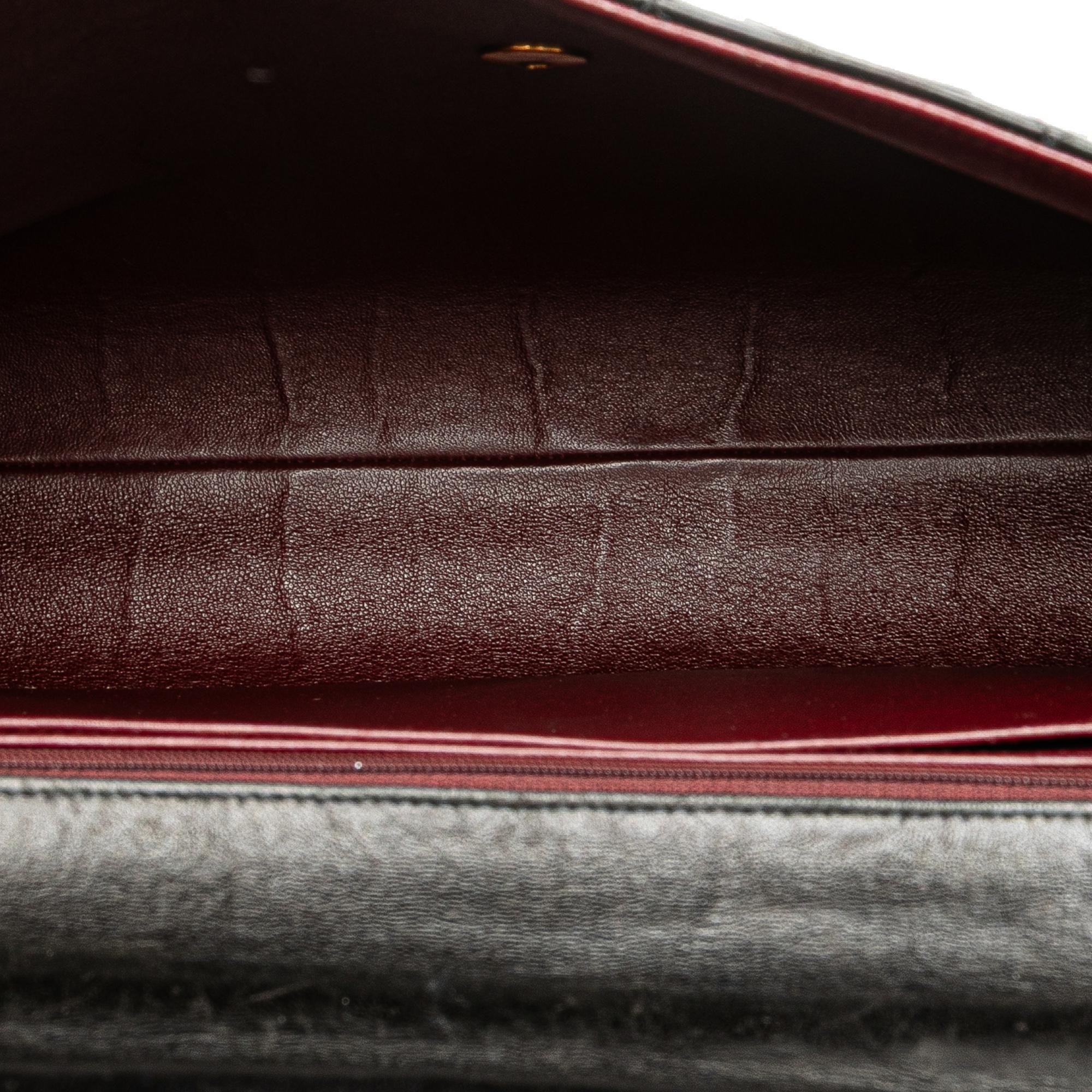 Chanel CC Quilted Lambskin Double Sided Flap