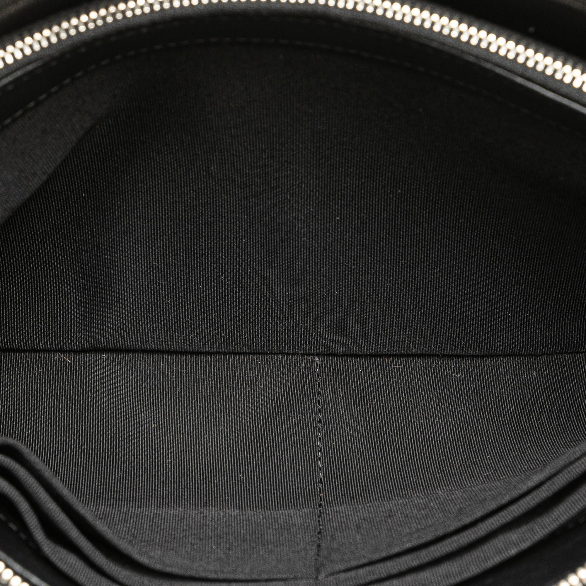 Chanel CC Quilted Lambskin Double Zip Clutch (SHG-9zutGz)