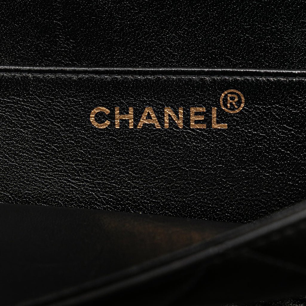 Chanel CC Quilted Lambskin Flap Briefcase (SHG-8TcoB4)