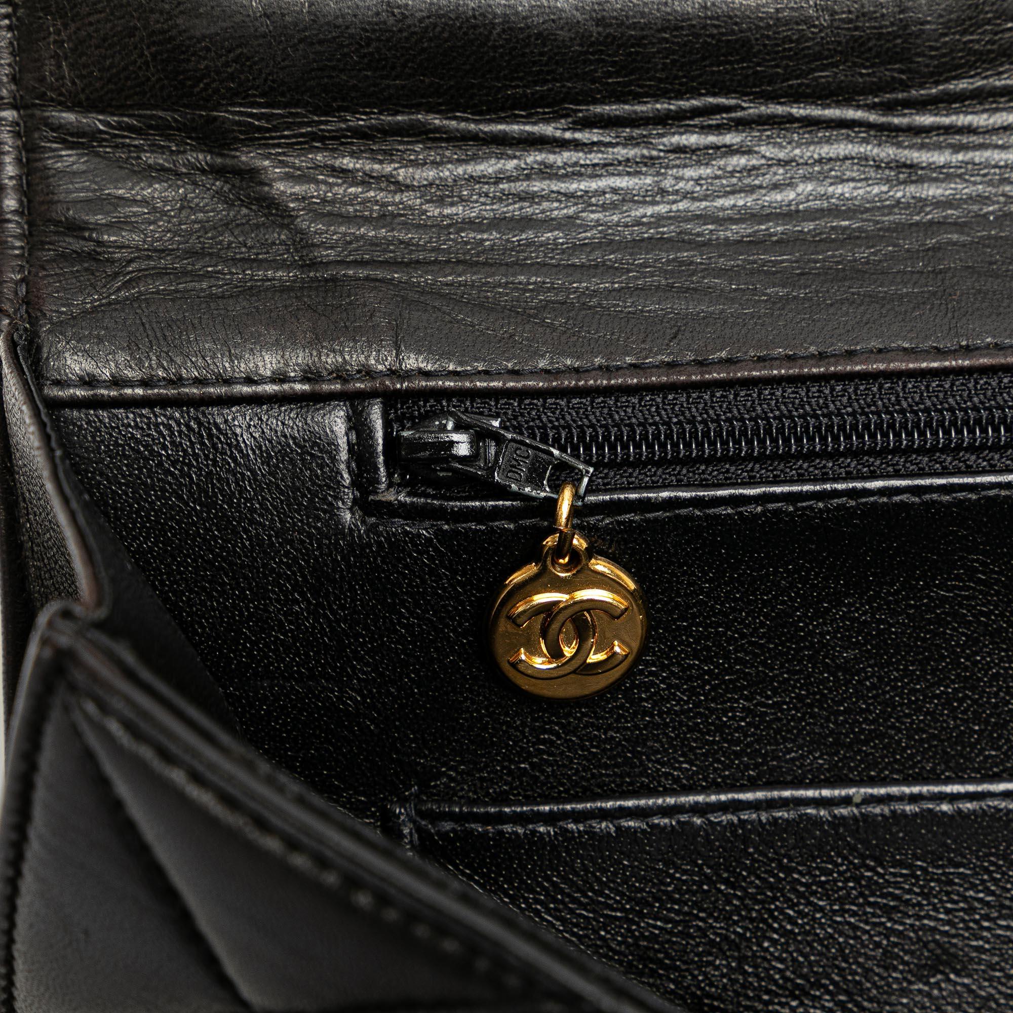Chanel CC Quilted Lambskin Flap Briefcase (SHG-q0A6fi)