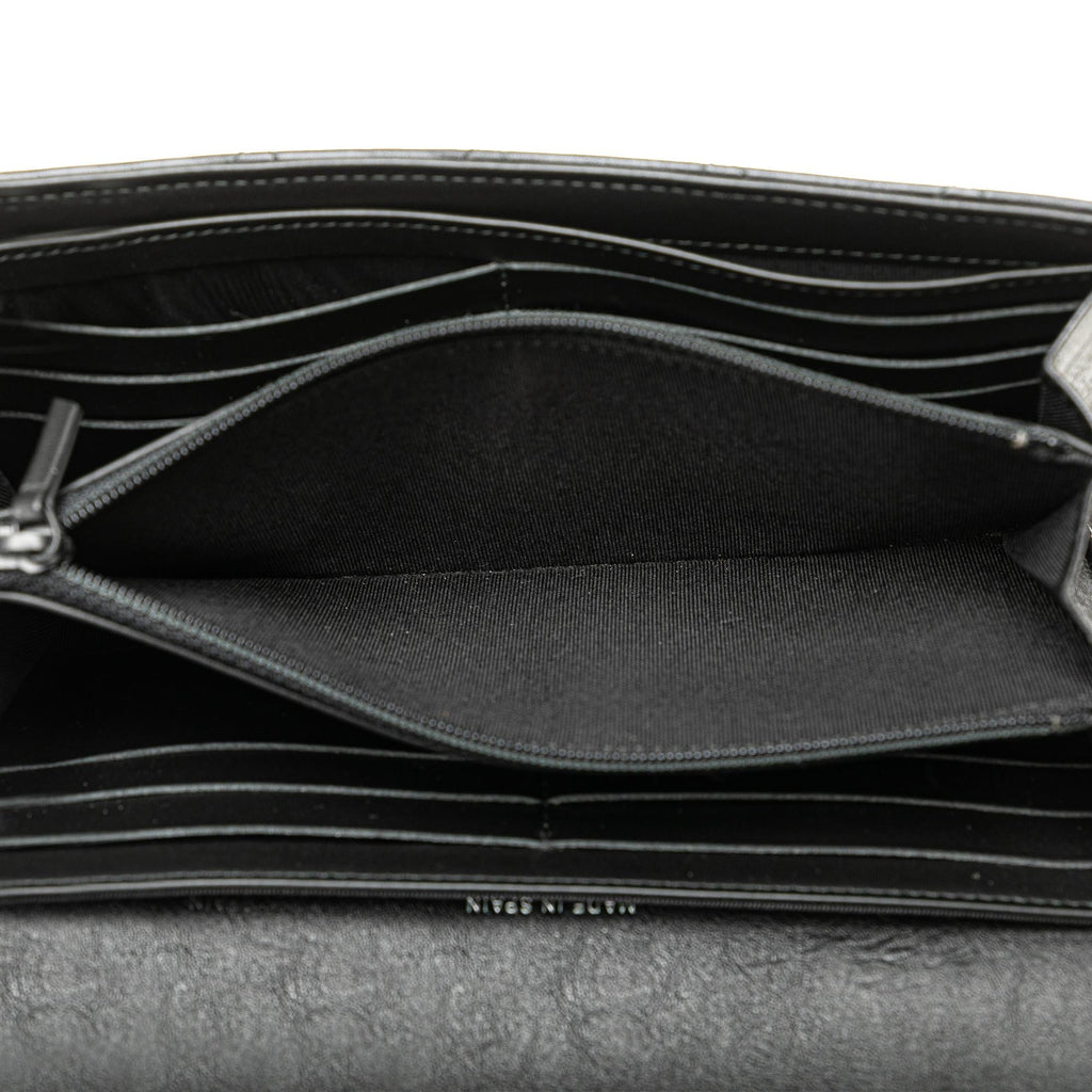 Chanel CC Quilted Lambskin Flap Continental Wallet