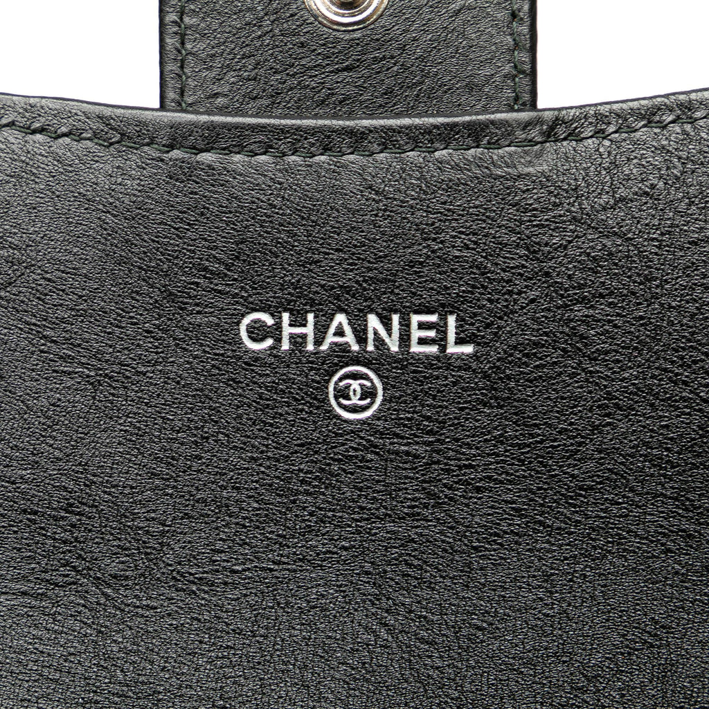 Chanel CC Quilted Lambskin Flap Continental Wallet