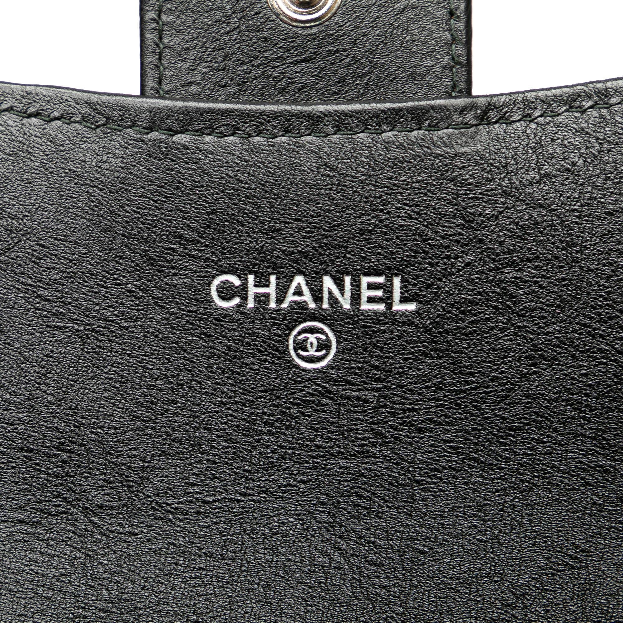 Chanel CC Quilted Lambskin Flap Continental Wallet