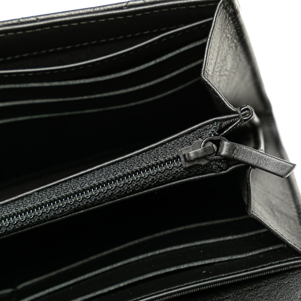 Chanel CC Quilted Lambskin Flap Continental Wallet