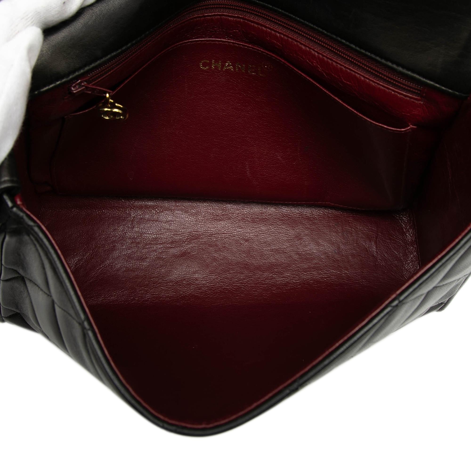 Chanel CC Quilted Lambskin Flap Crossbody