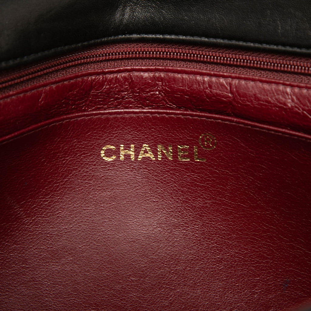 Chanel CC Quilted Lambskin Flap Crossbody