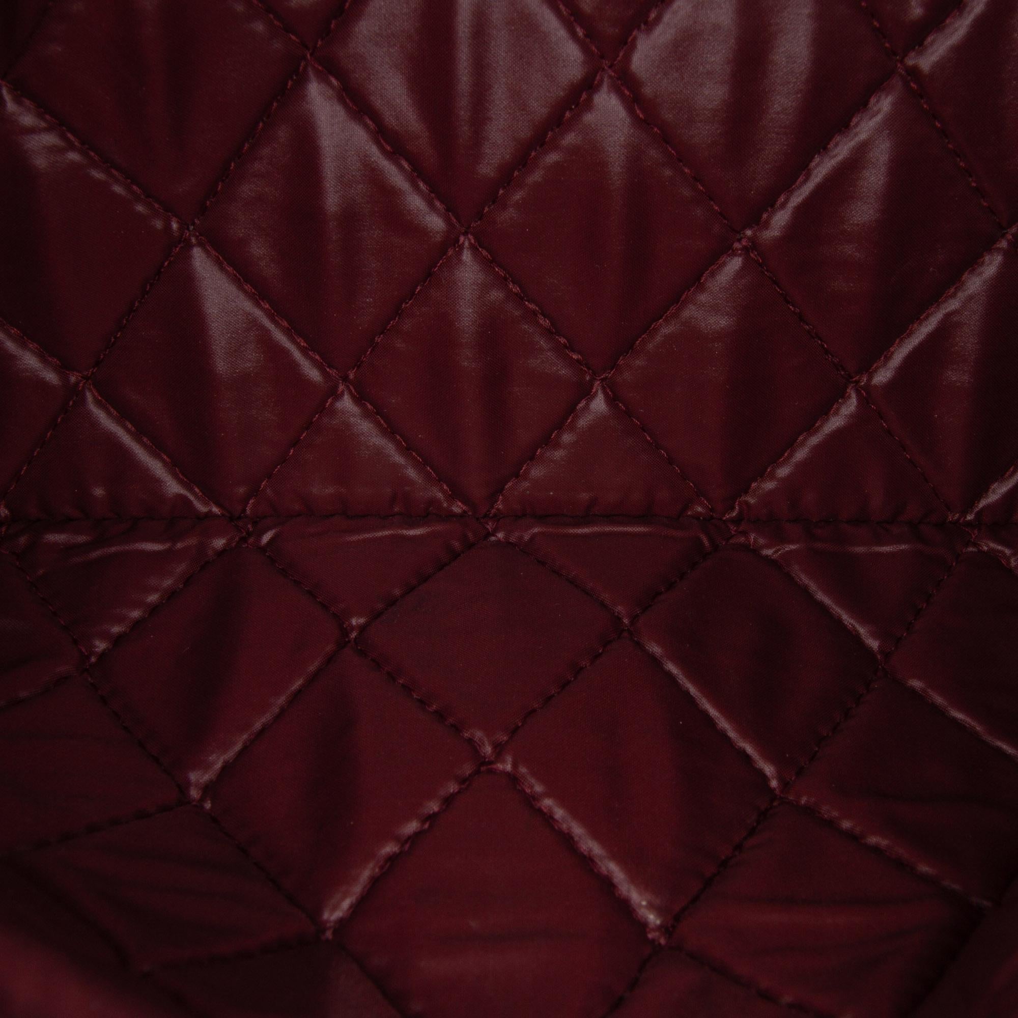 Chanel CC Quilted Lambskin Foldover Clutch