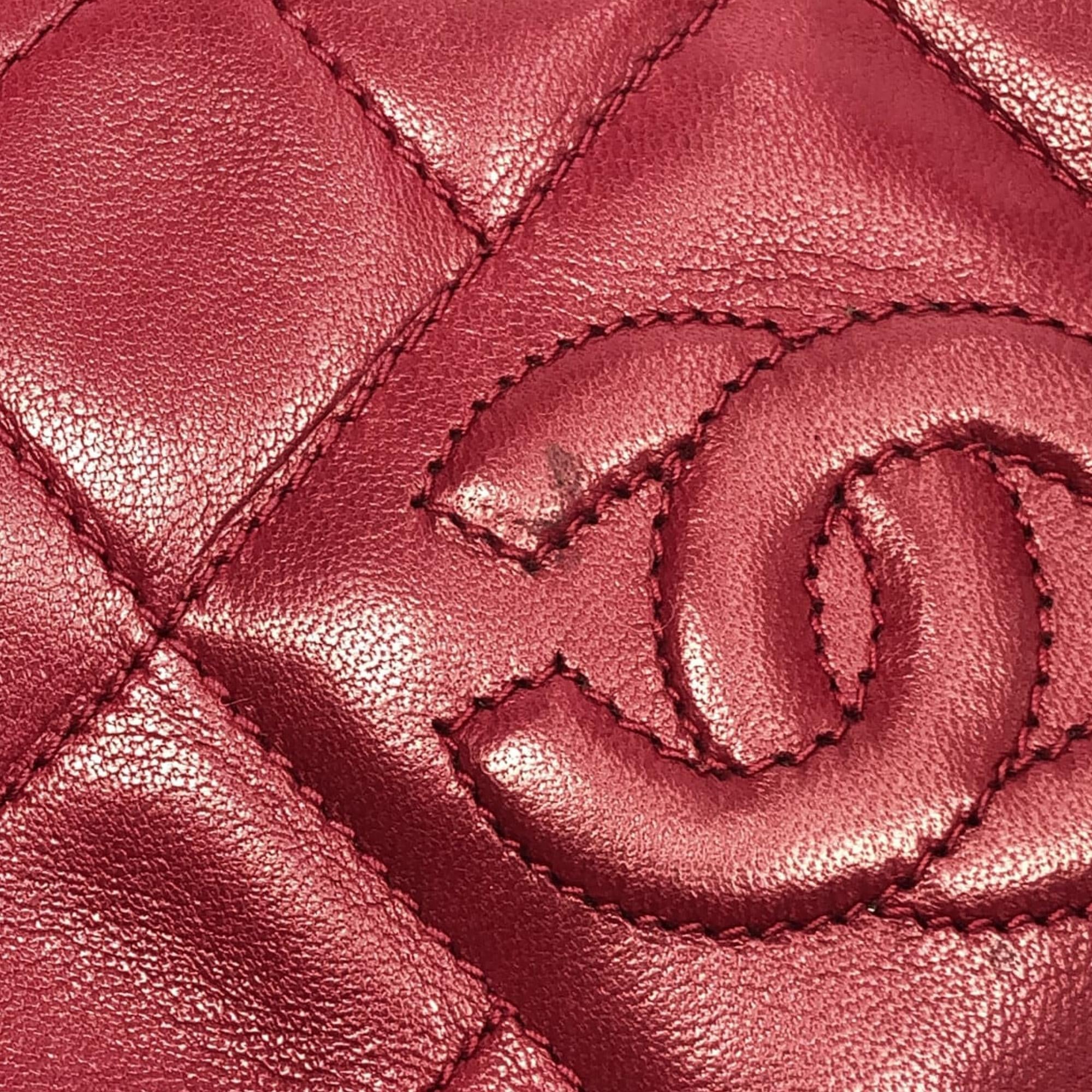 Chanel CC Quilted Lambskin Frame Belt Bag (SHG-jwdhOp)