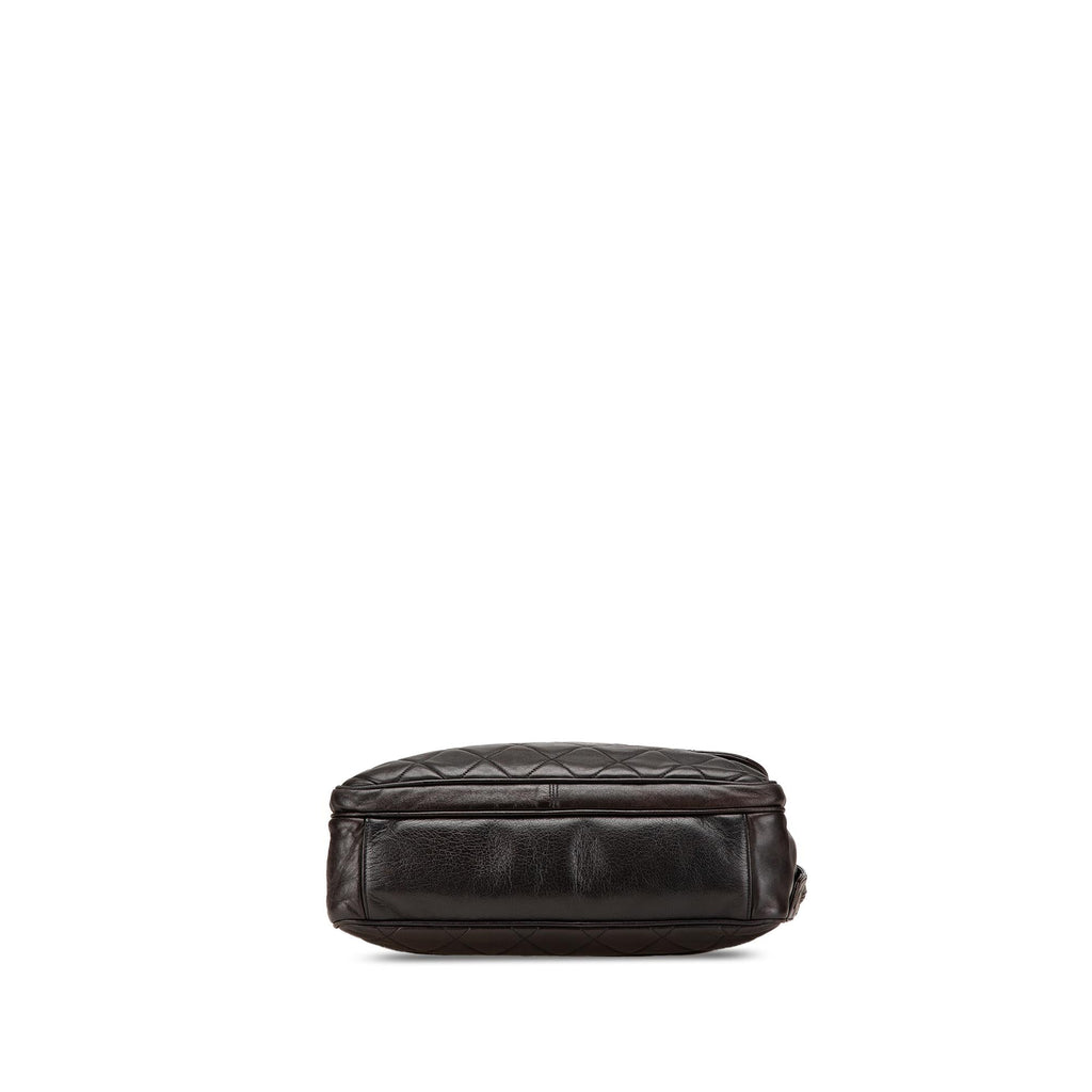 Chanel CC Quilted Lambskin Front Pocket Tote