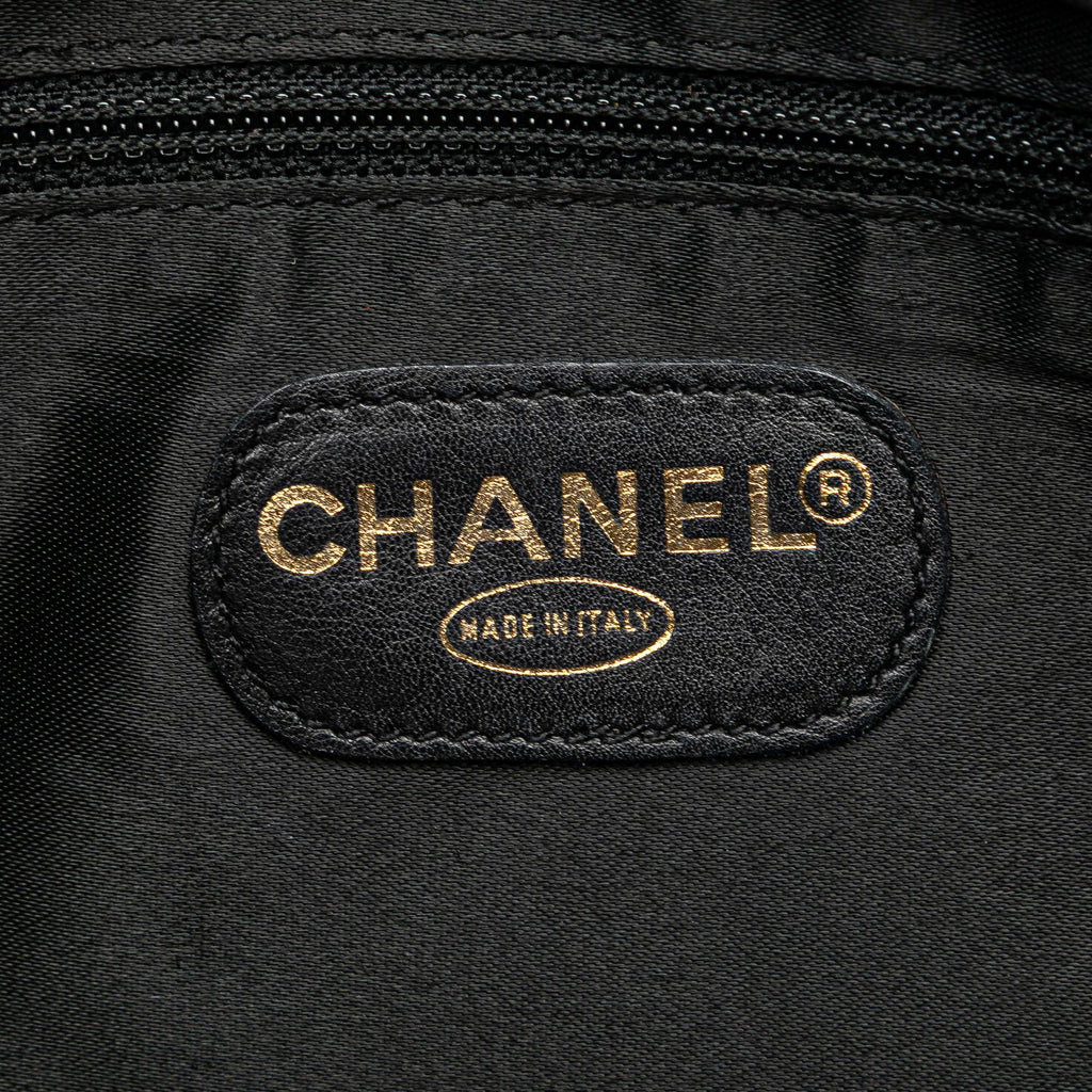 Chanel CC Quilted Lambskin Front Pocket Tote