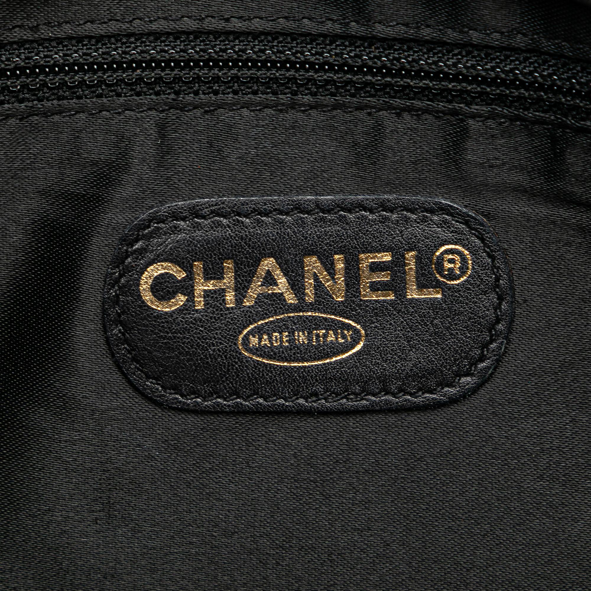 Chanel CC Quilted Lambskin Front Pocket Tote