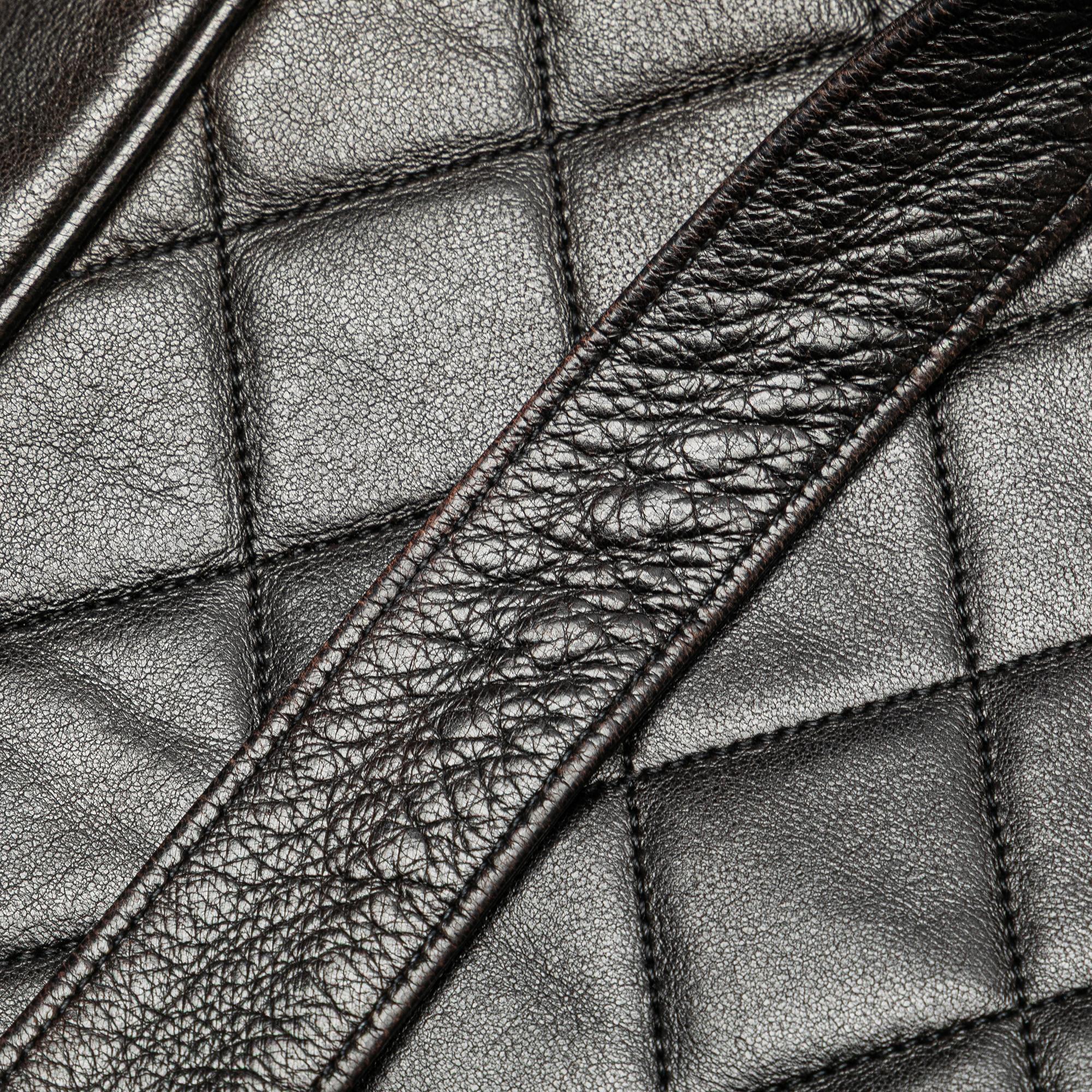 Chanel CC Quilted Lambskin Front Pocket Tote