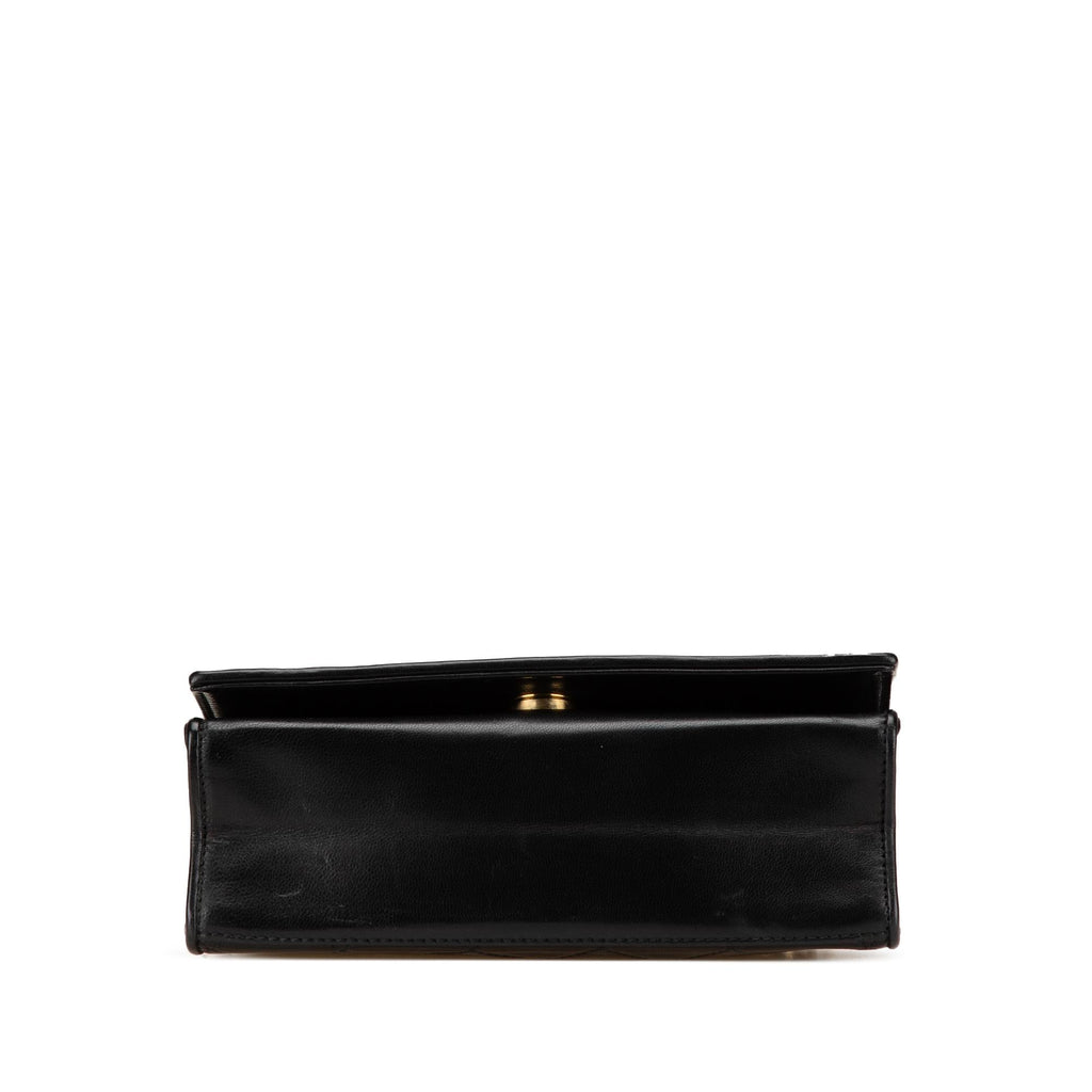 Chanel CC Quilted Lambskin Full Flap Crossbody