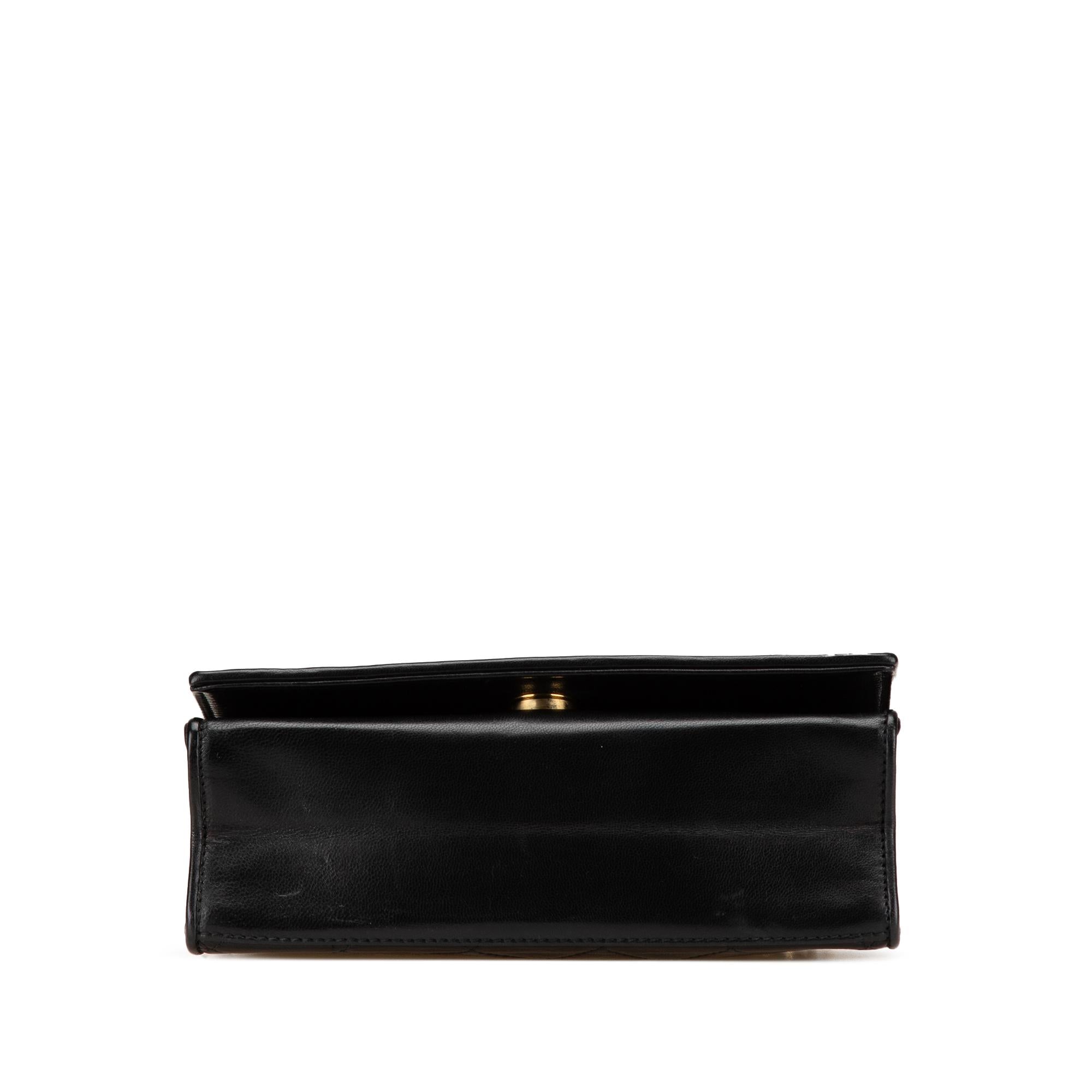 Chanel CC Quilted Lambskin Full Flap Crossbody