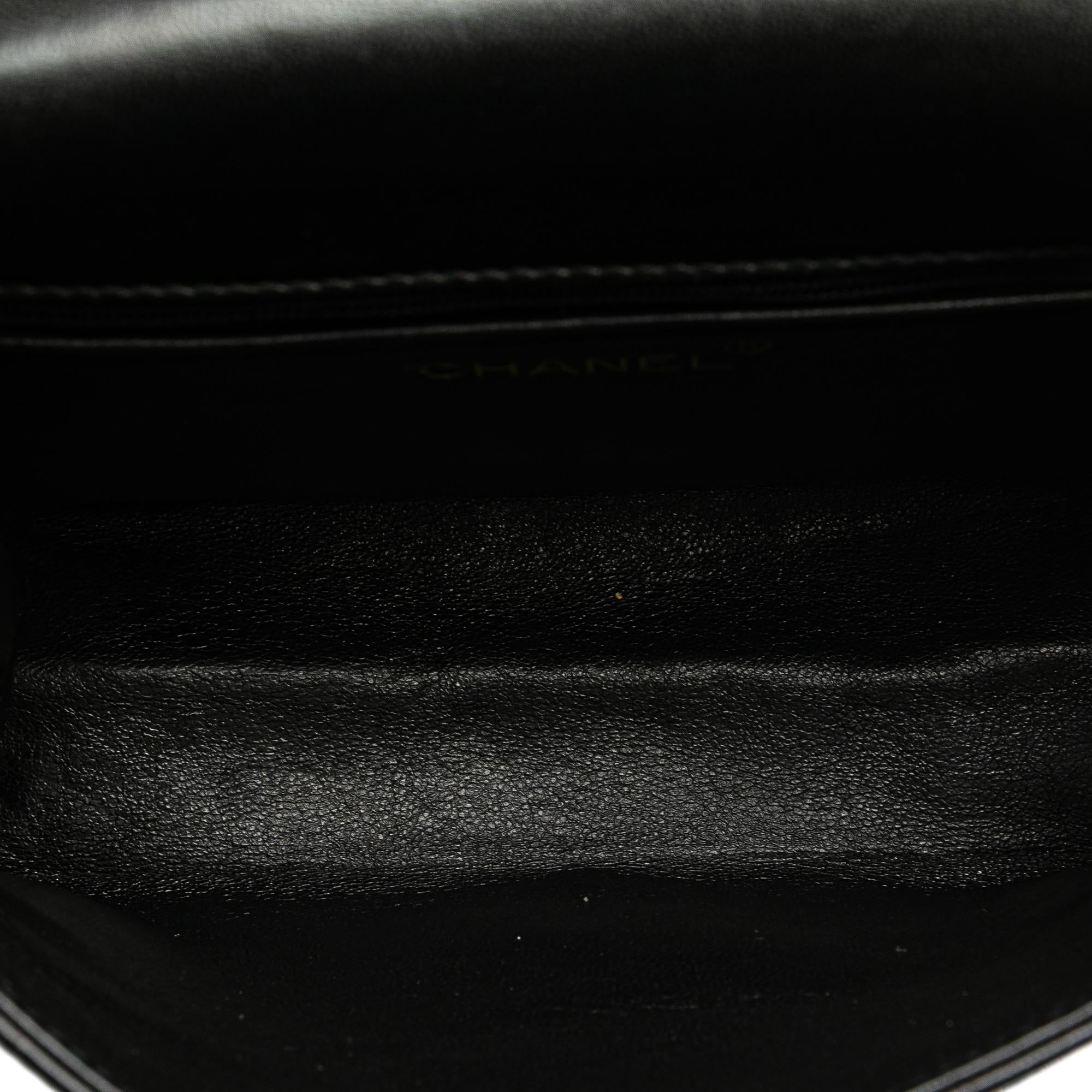 Chanel CC Quilted Lambskin Full Flap Crossbody