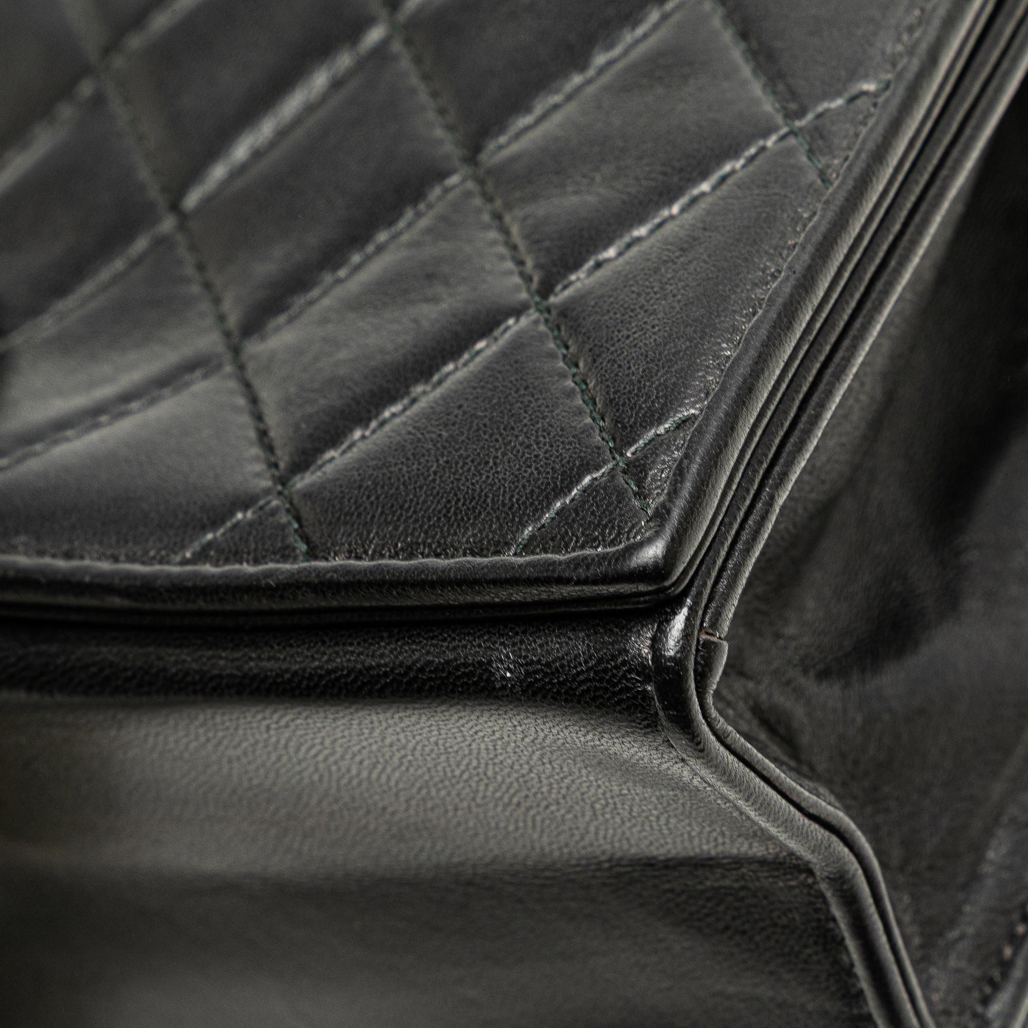 Chanel CC Quilted Lambskin Full Flap Crossbody