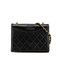 Chanel CC Quilted Lambskin Full Flap Crossbody