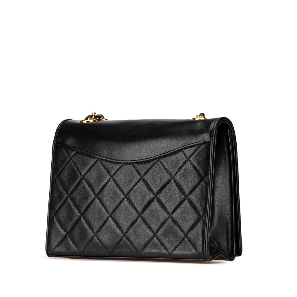 Chanel CC Quilted Lambskin Full Flap Crossbody