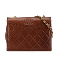 Chanel CC Quilted Lambskin Full Flap Crossbody