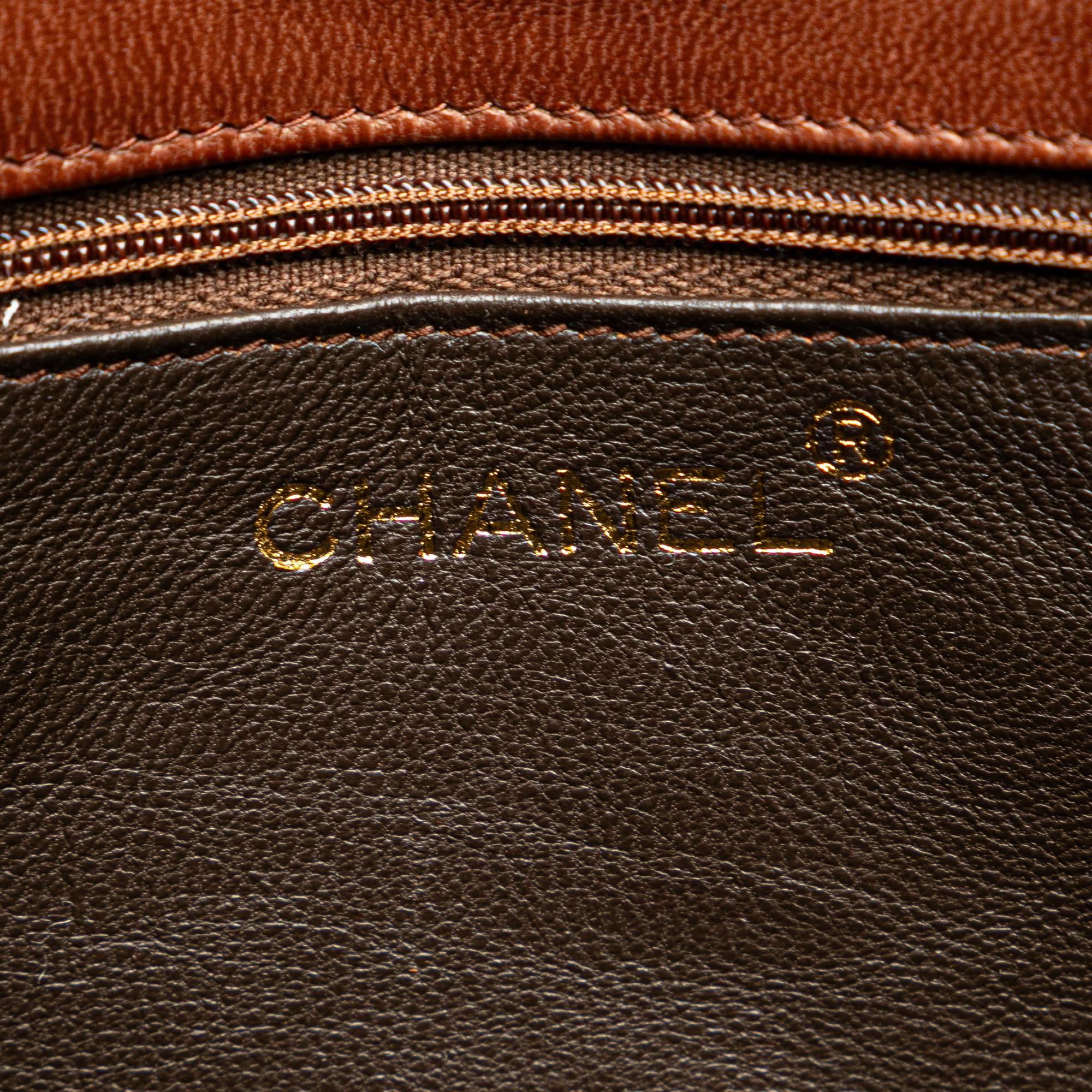 Chanel CC Quilted Lambskin Full Flap Crossbody