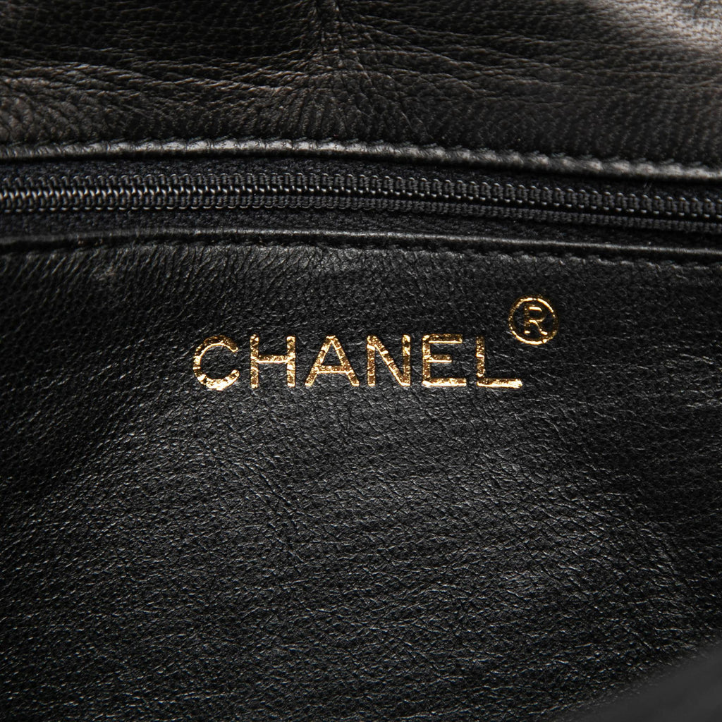 Chanel CC Quilted Lambskin Full Flap Crossbody