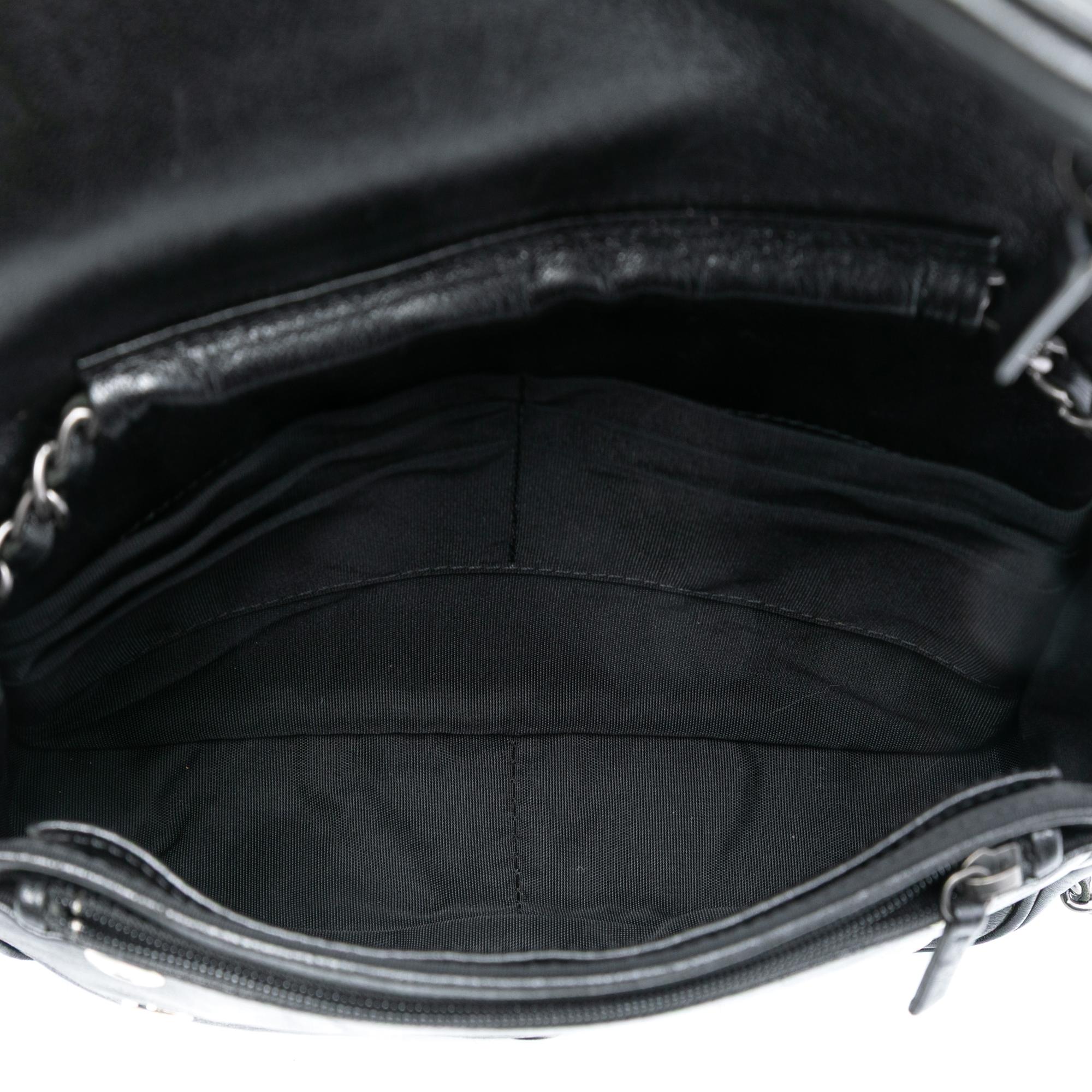 Chanel CC Quilted Lambskin Full Flap Wallet on Chain