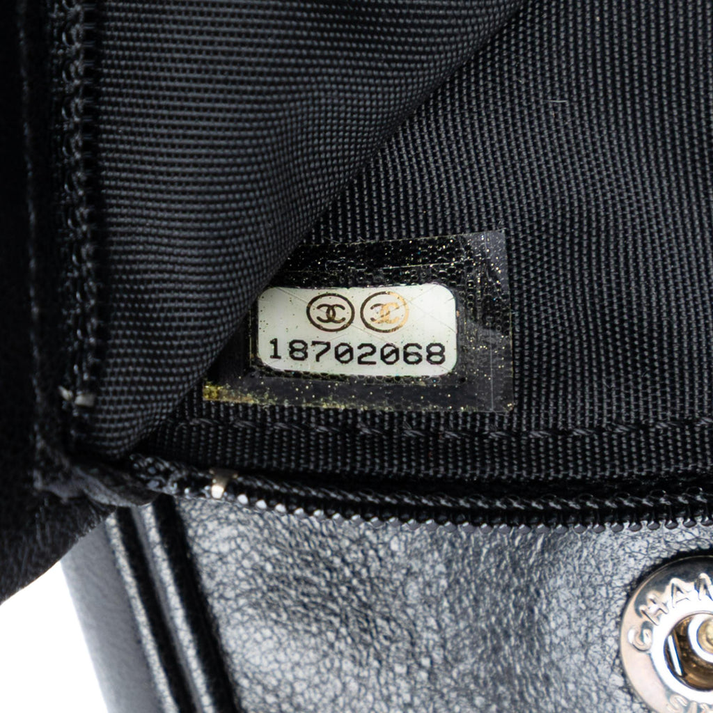 Chanel CC Quilted Lambskin Full Flap Wallet on Chain