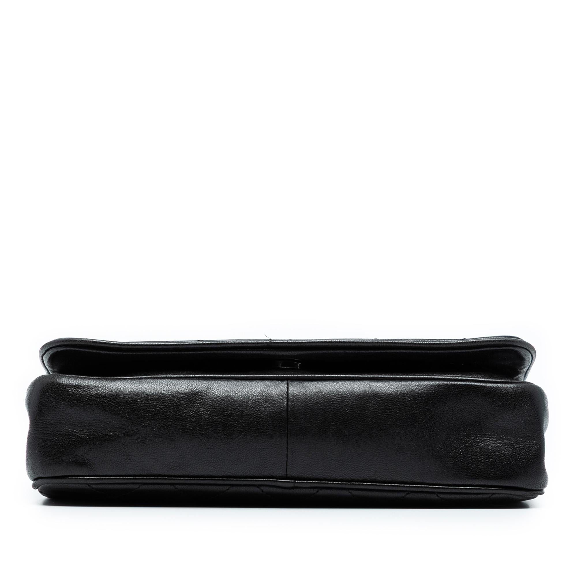 Chanel CC Quilted Lambskin Full Flap Wallet on Chain